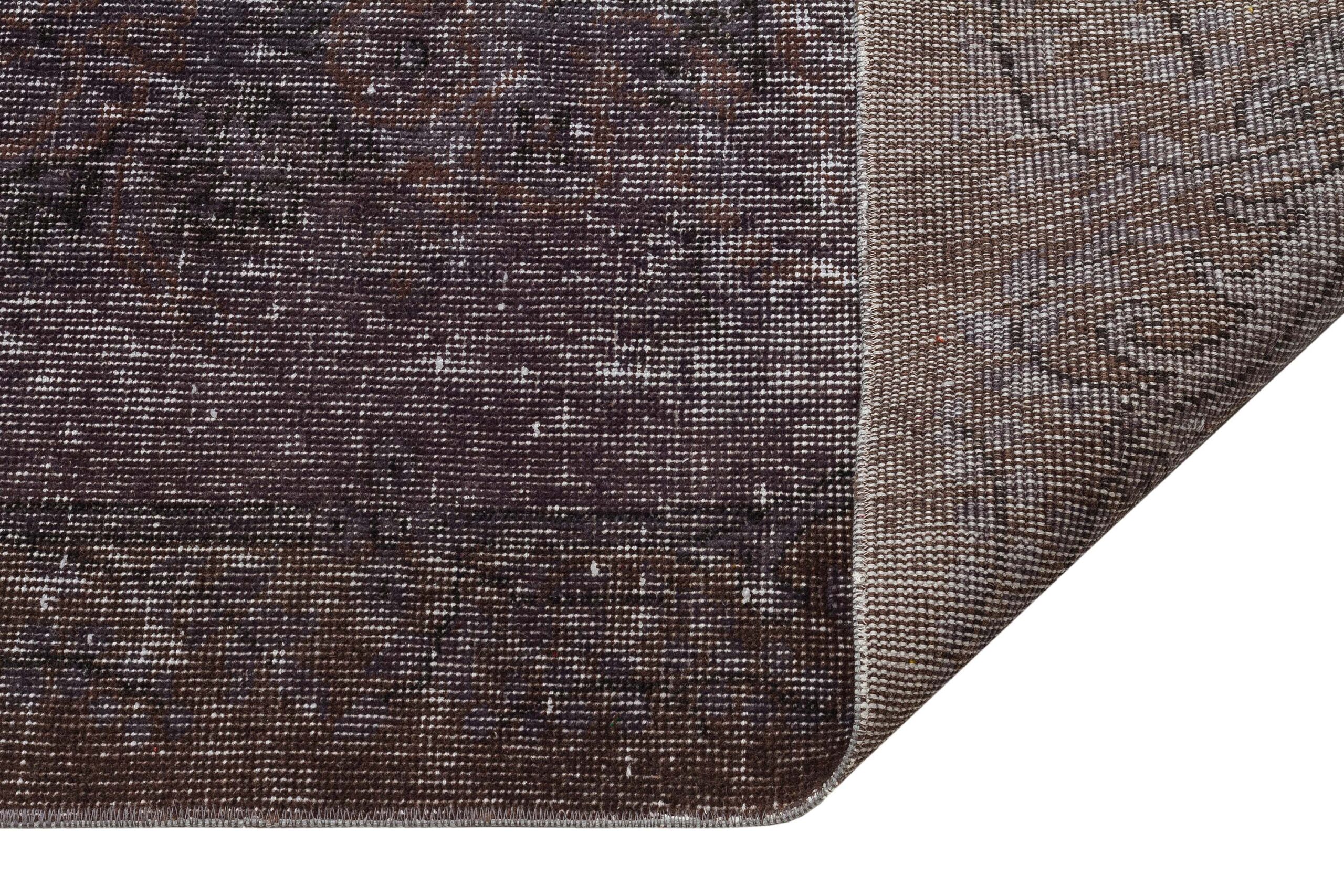 100% Wool Distressed Rug — detail view 4, handmade vintage rug
