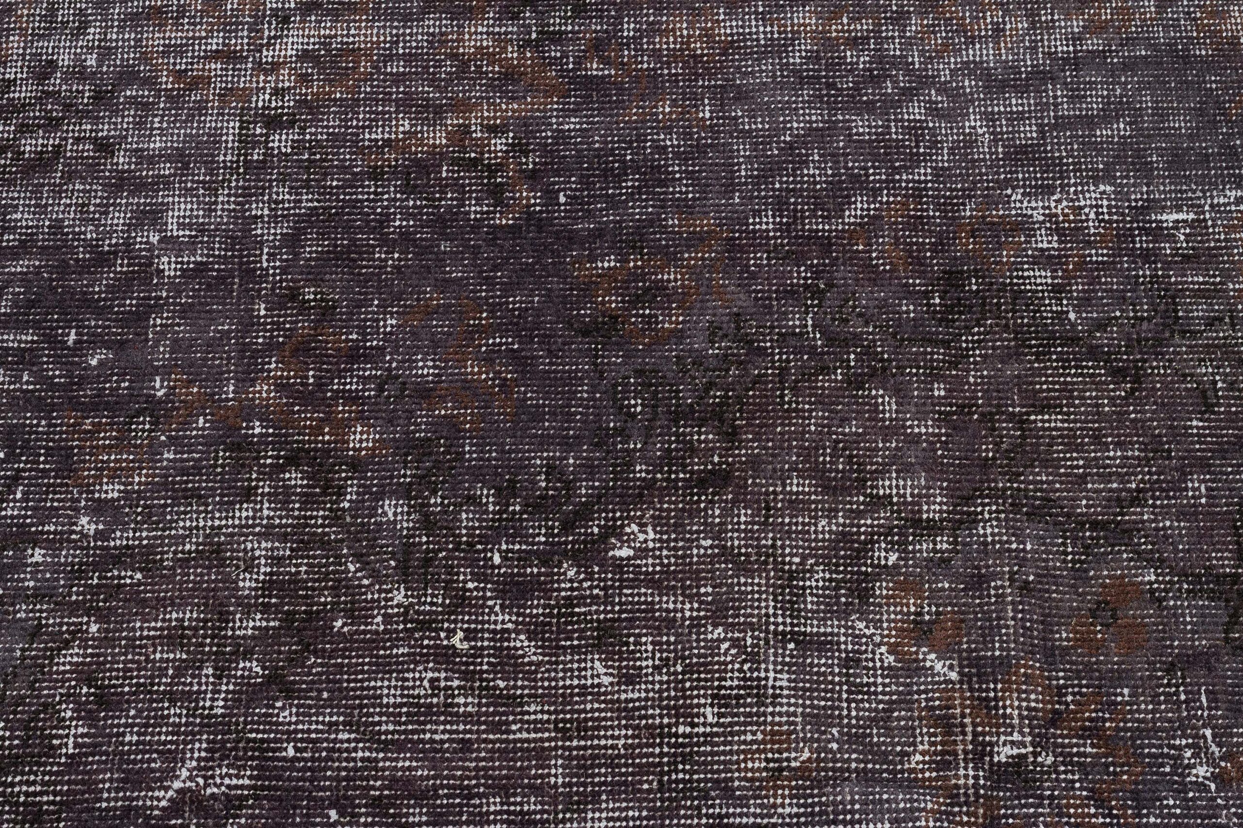 100% Wool Distressed Rug — detail view 5, handmade vintage rug