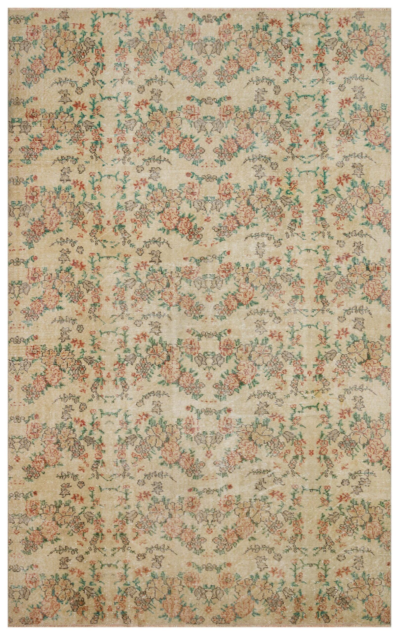 Vintage Rug of Unparalleled Beauty — detail view 2, handmade vintage rug