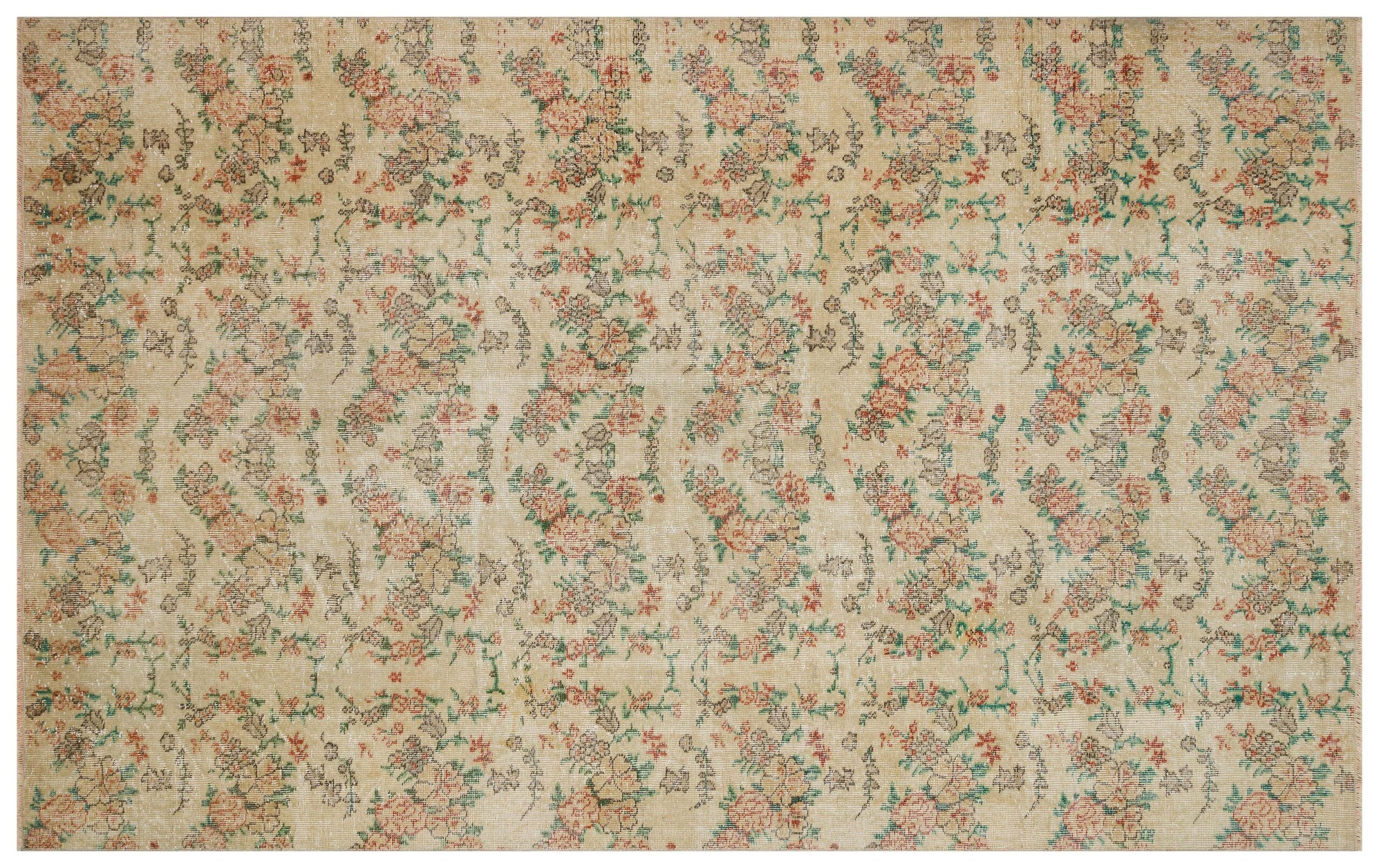 Vintage Rug of Unparalleled Beauty — detail view 3, handmade vintage rug