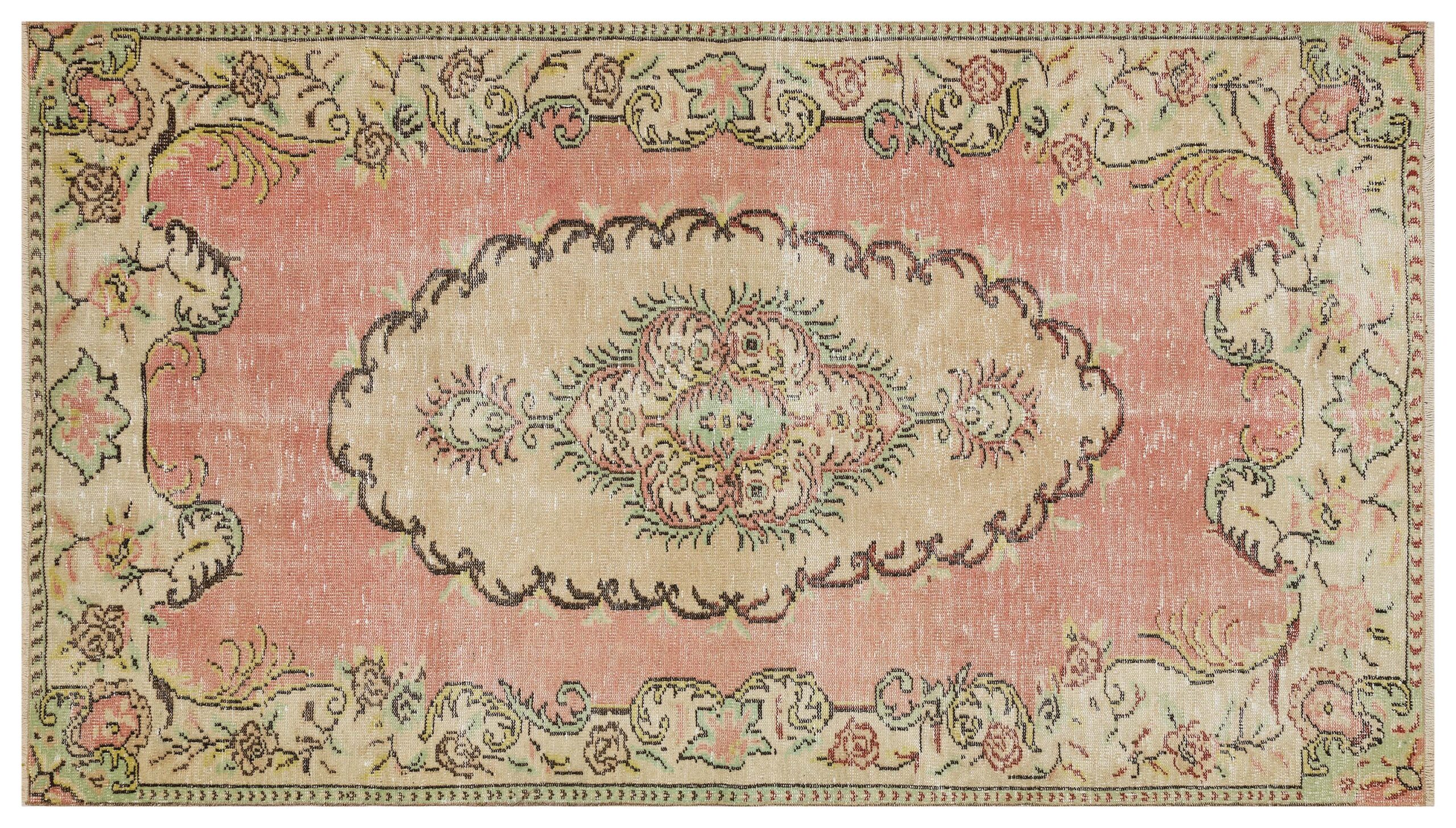 Özel Vintage Eskitme Halı 142 x 245 cm 10107 - Görsel 5
