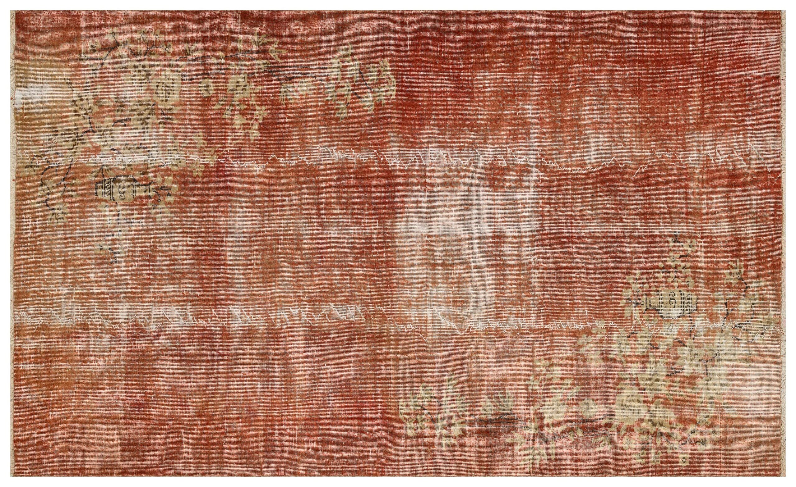 Classic, Modern, and Vintage Handwoven Rug — detail view 3, handmade vintage rug