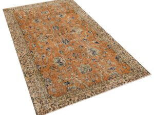 Vintage Eskitme El Dokuma Halı 134 x 235 cm 10118