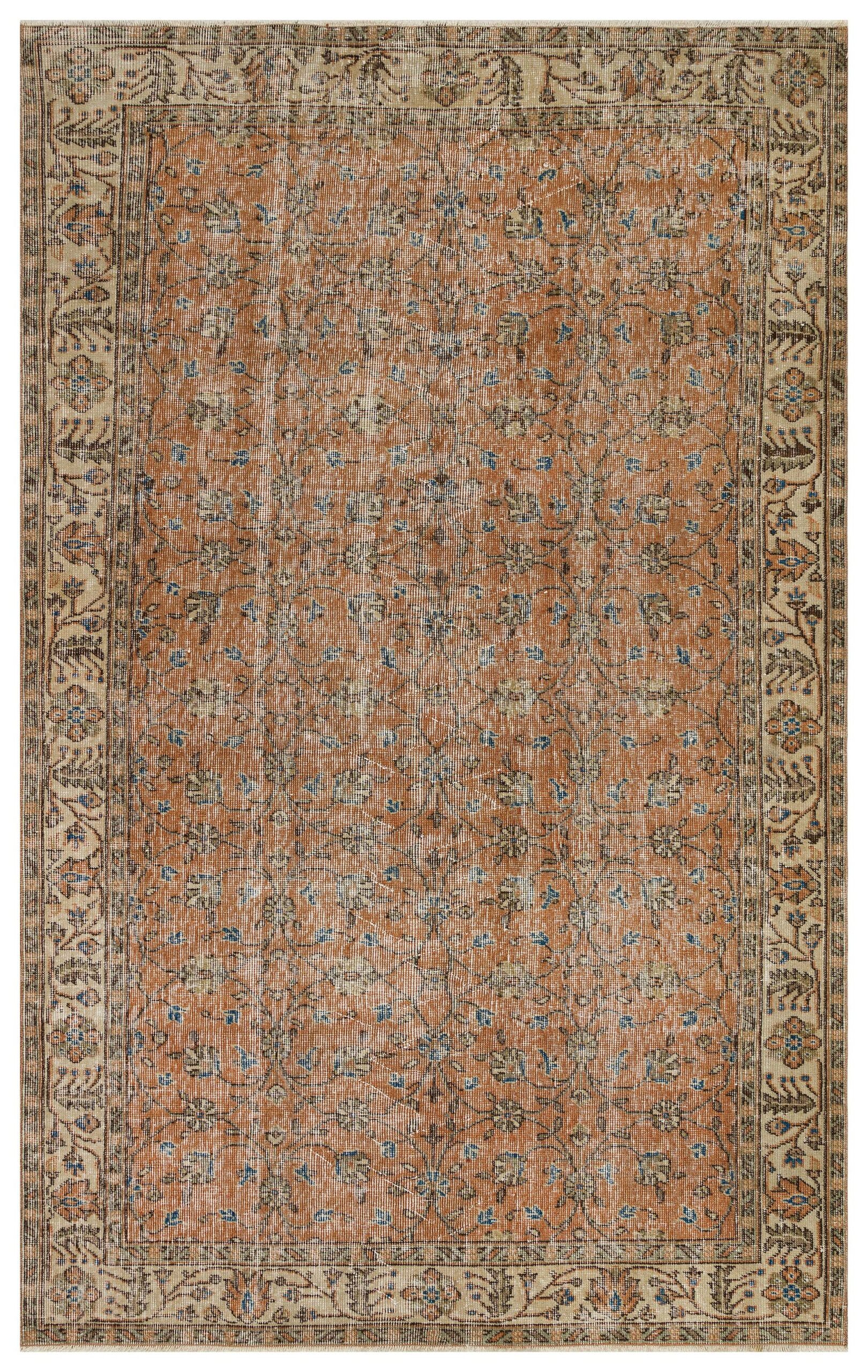 Vintage Rug of Unparalleled Beauty — detail view 2, handmade vintage rug