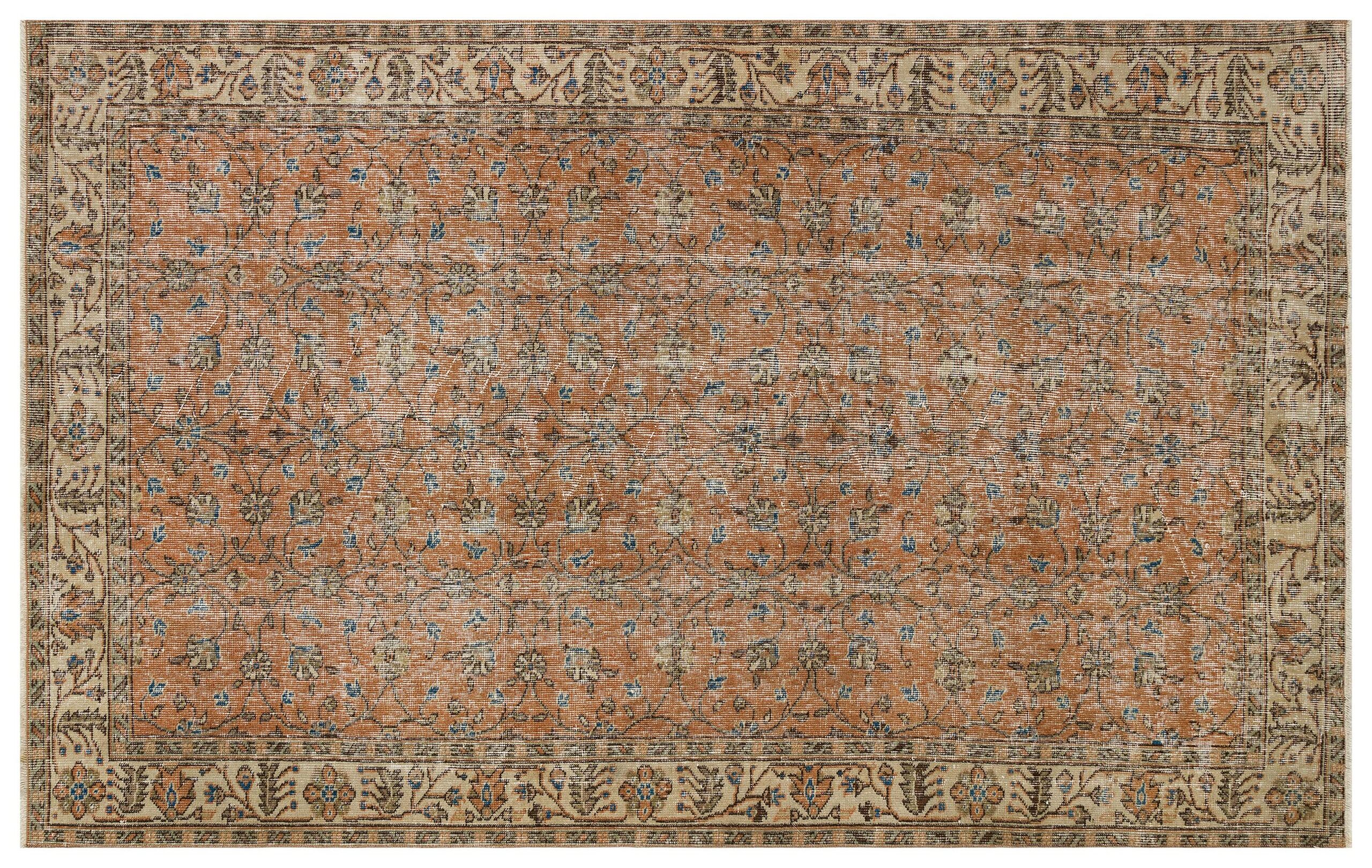 Vintage Rug of Unparalleled Beauty — detail view 3, handmade vintage rug