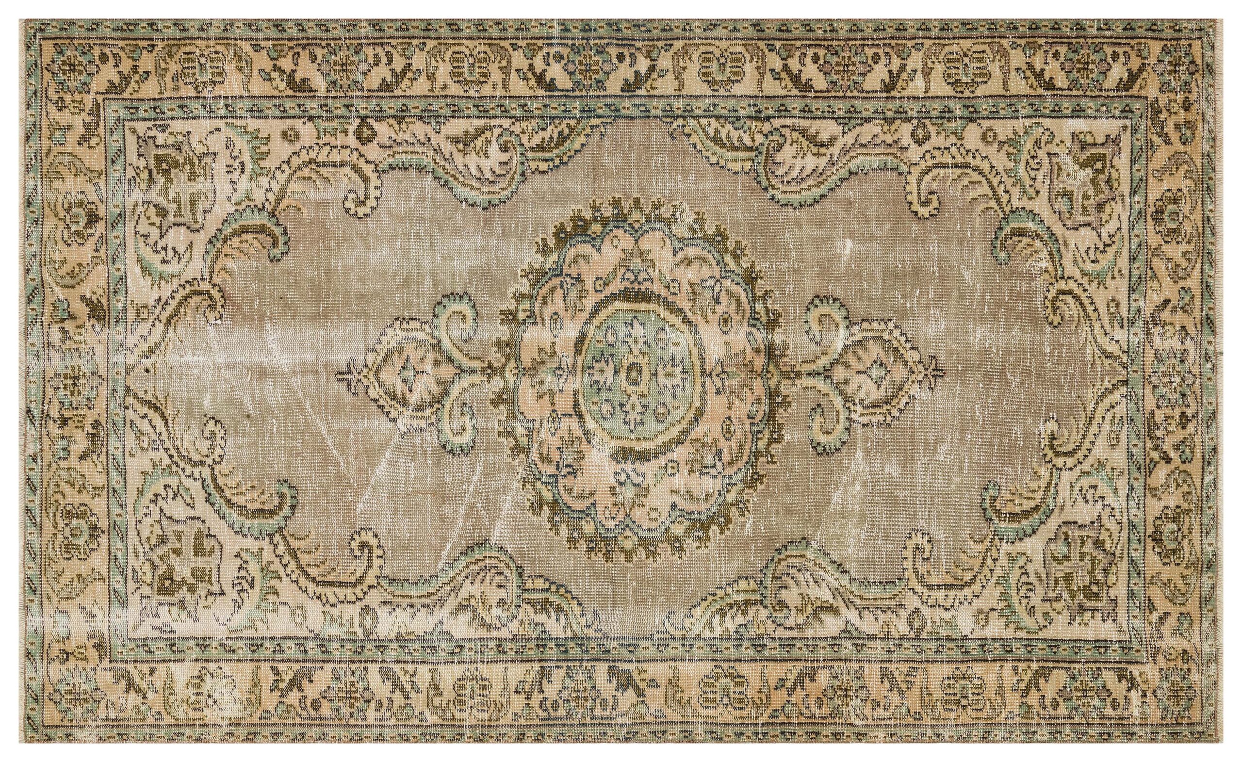 100% Handwoven Vintage Rug — detail view 3, handmade vintage rug