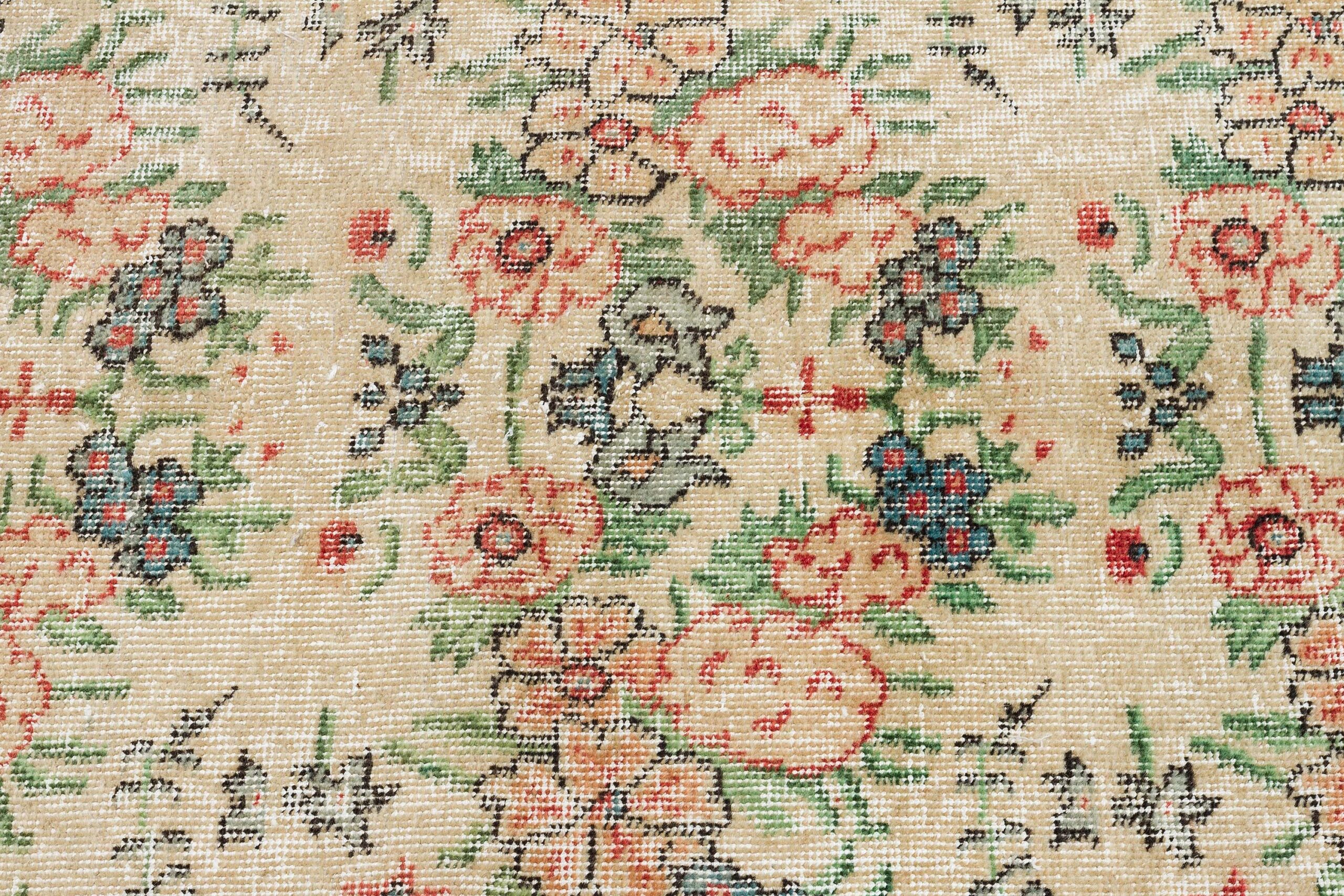 Vintage Rug of Unparalleled Beauty — detail view 5, handmade vintage rug