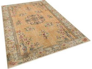 Klasik Modern Vintage El Dokuma Halı 187 x 271 cm 10134