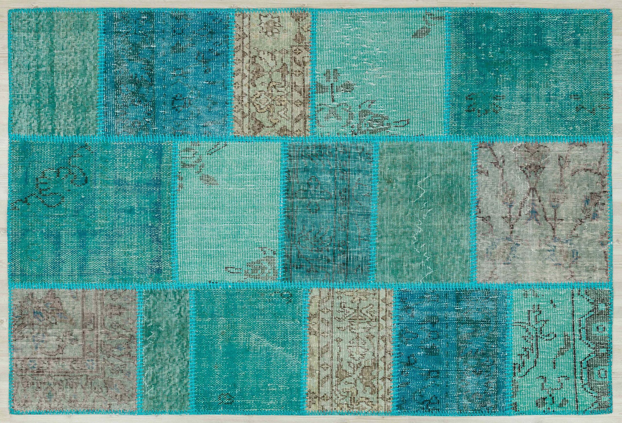 Yünlü El Yapımı Antika Halı 120 x 180 cm 5265 - Görsel 3