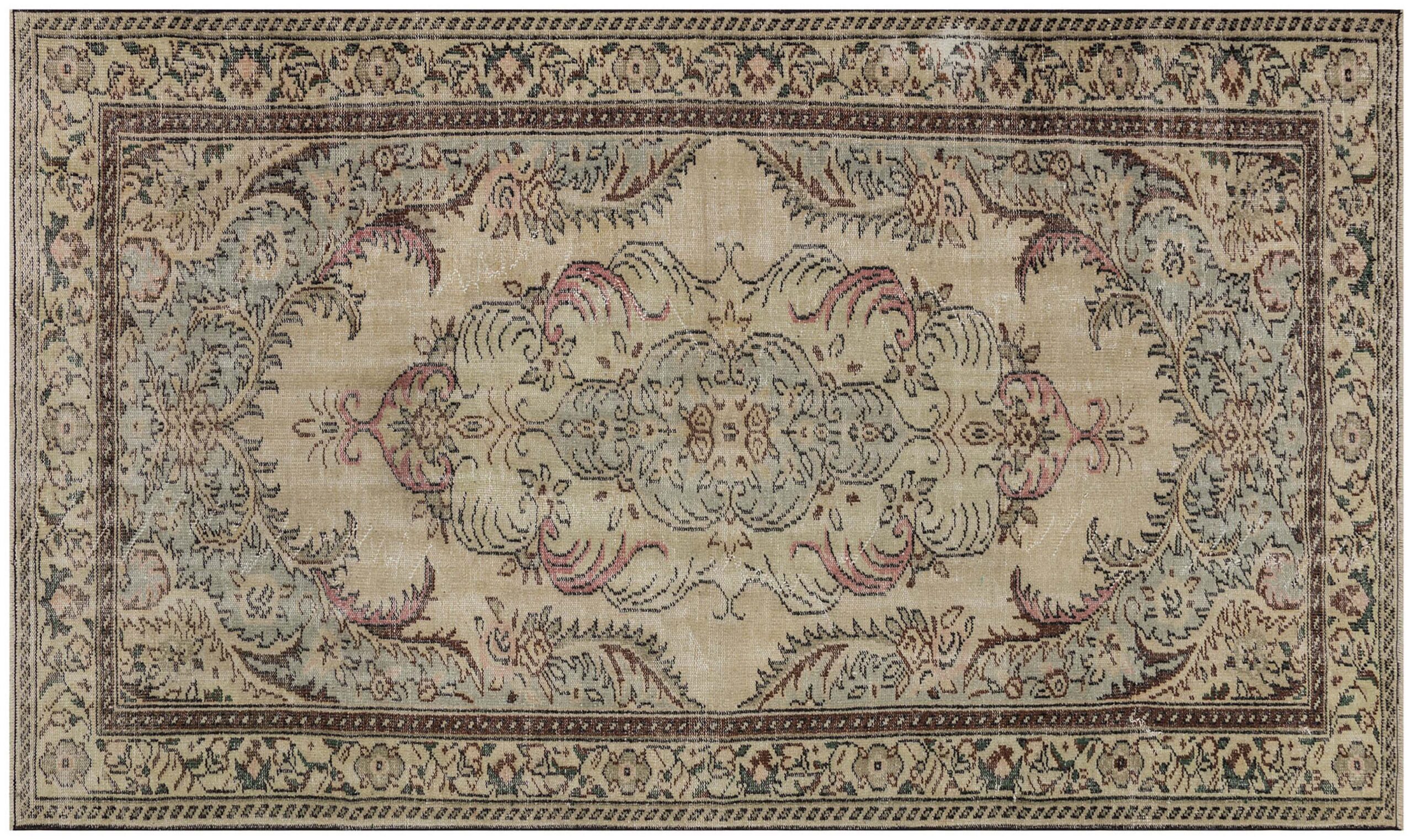 Antika El Dokuma Yün Halı 168 x 285 cm 7540 - Görsel 2