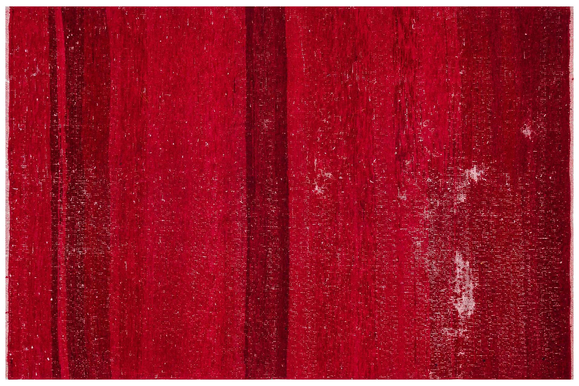 Vintage-Textured Distressed Rug — detail view 3, handmade vintage rug