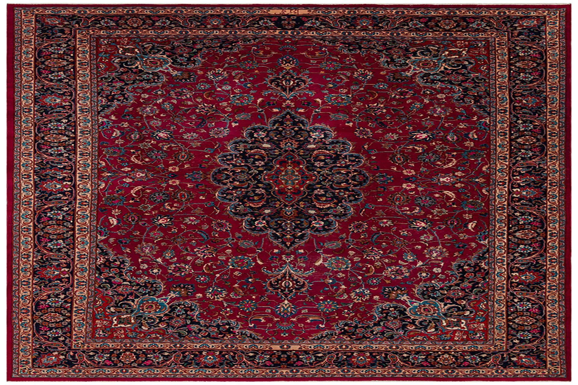 Vintage Tarzı Eskitme İran Halısı 247 x 356 cm 8663 - Görsel 7