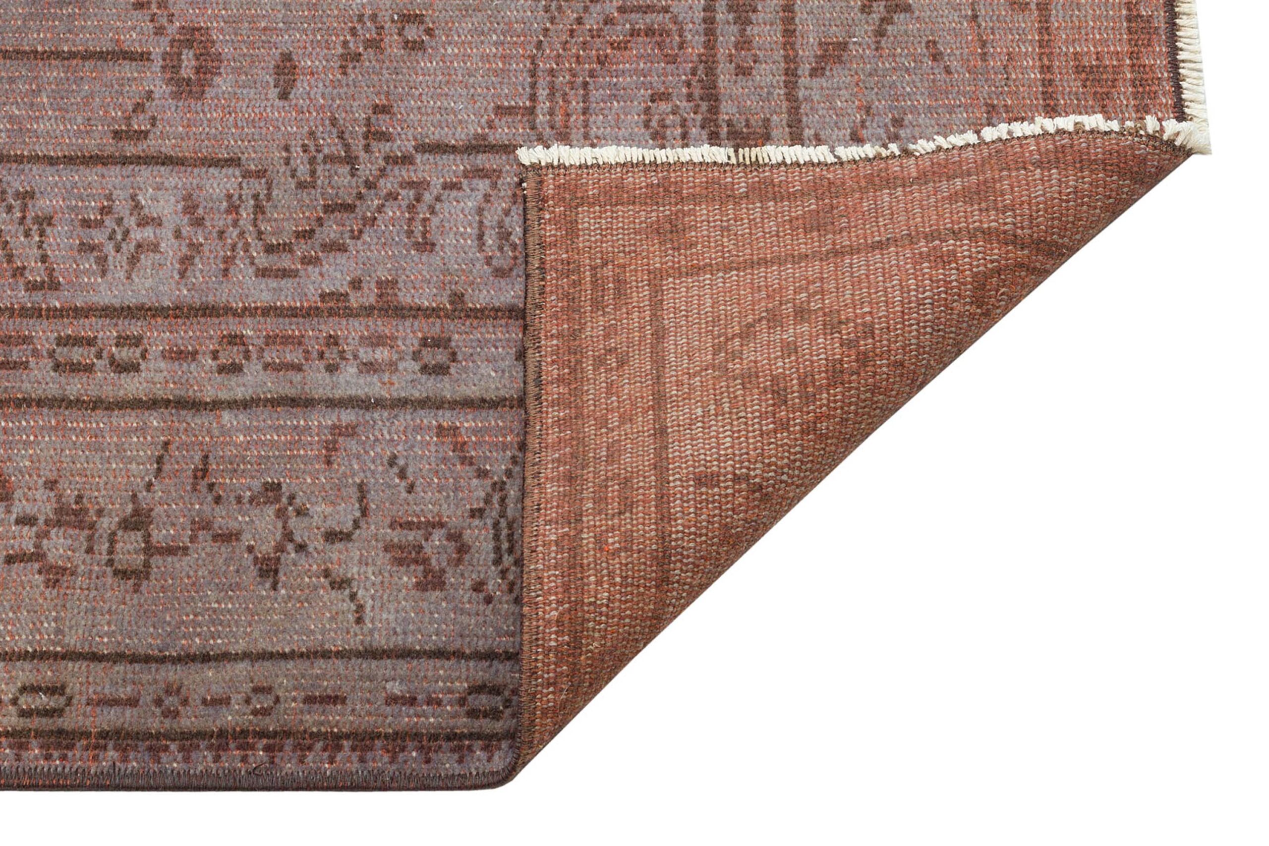 Antique-Style Wool Rug — detail view 2, handmade vintage rug