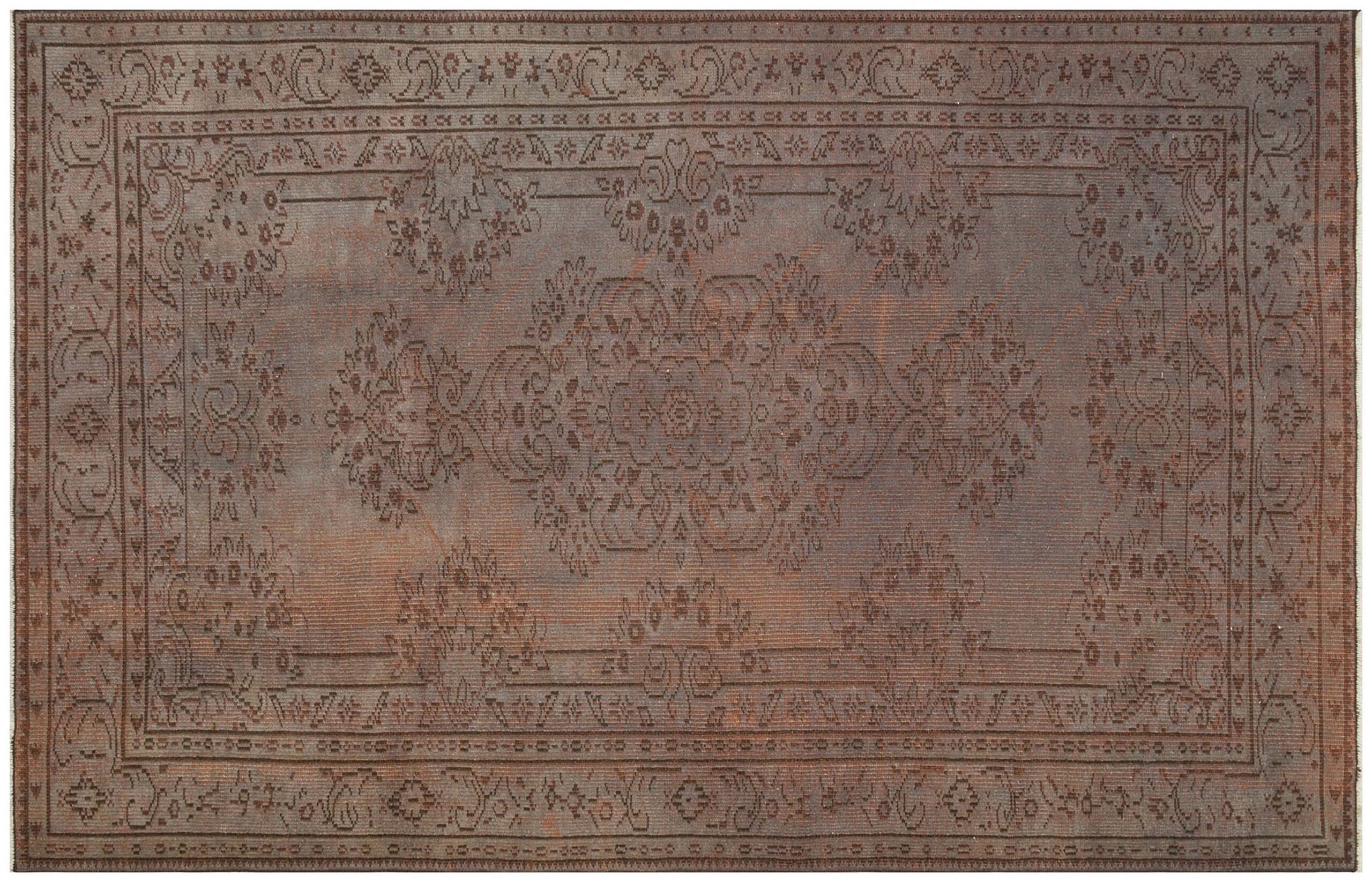 Antique-Style Wool Rug — detail view 3, handmade vintage rug