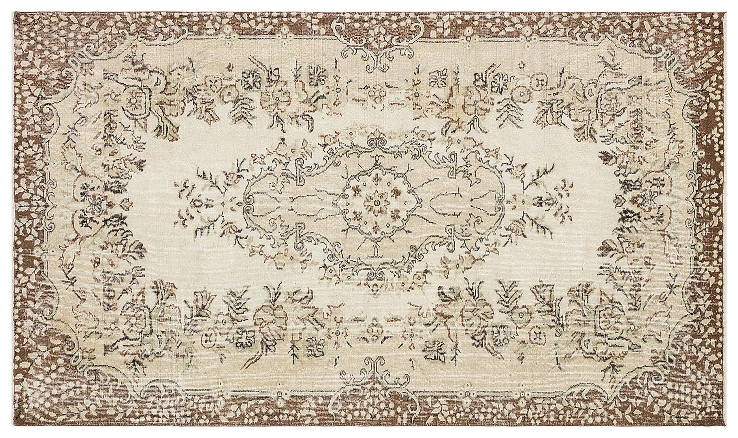 Antique Hand-Woven Wool Rug — detail view 3, handmade vintage rug