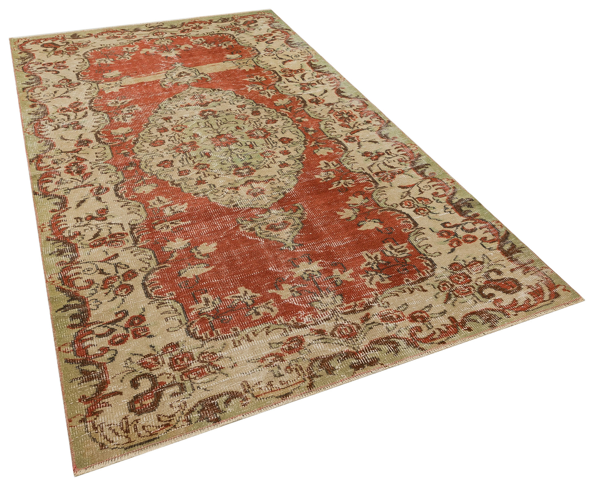 Benzersiz Eskitme Vintage Halı 160 x 277 cm 10186 - Görsel 11