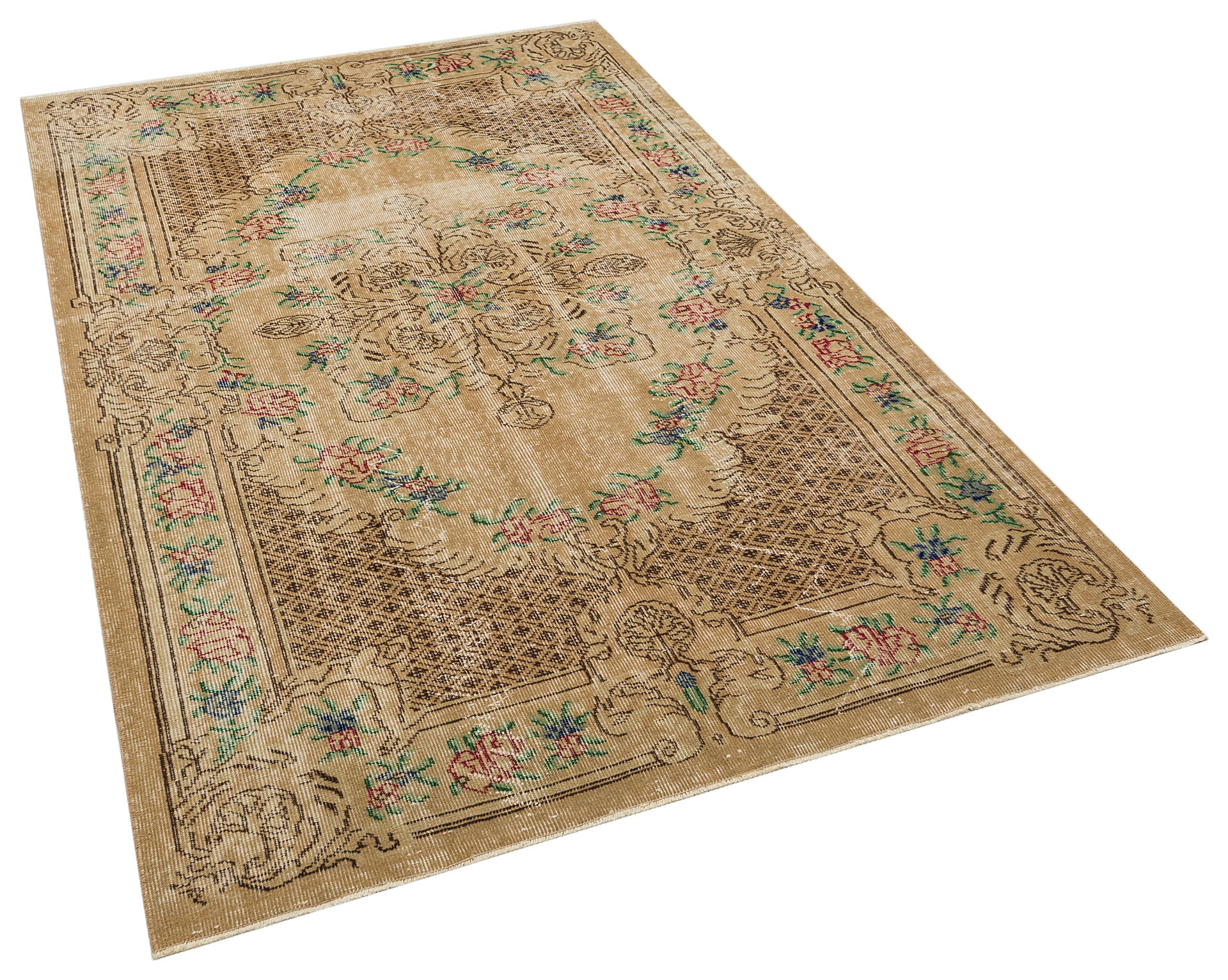 Anadolu Eskitme Vintage Halı 149 x 246 cm 10193 - Görsel 9