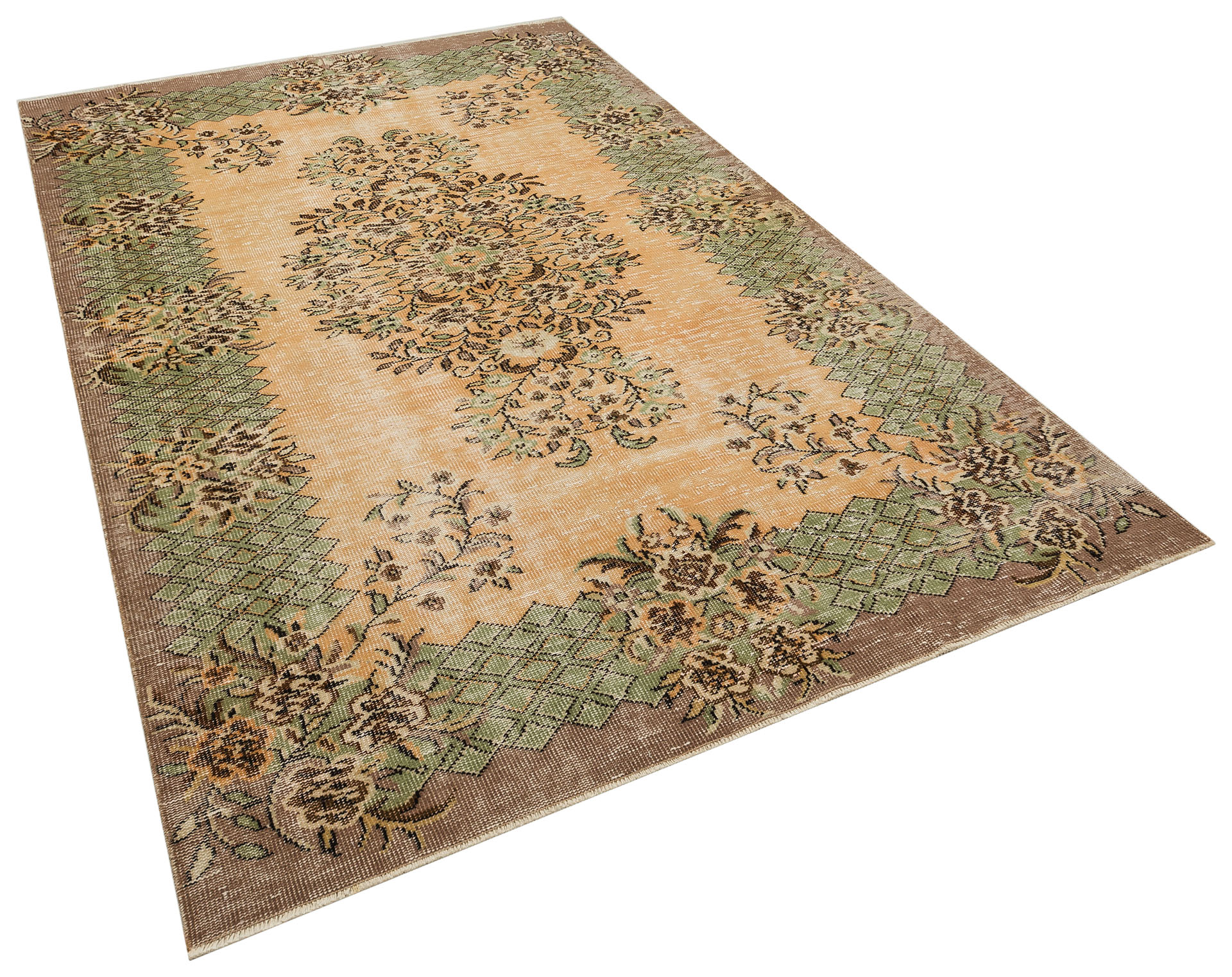 Eşsiz Eskitme Vintage Halı 180 x 300 cm 10213 - Görsel 11