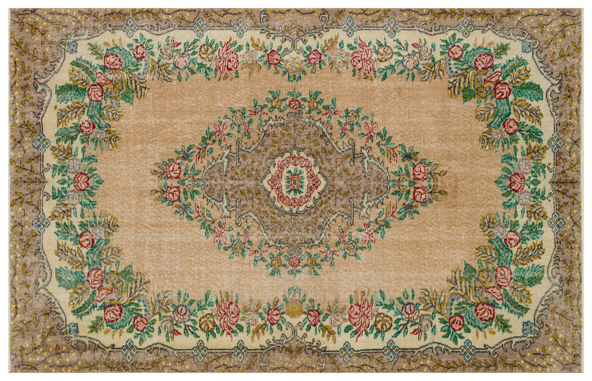 Eskitme Eskitme Vintage Halı 165 x 259 cm 10214 - Görsel 8