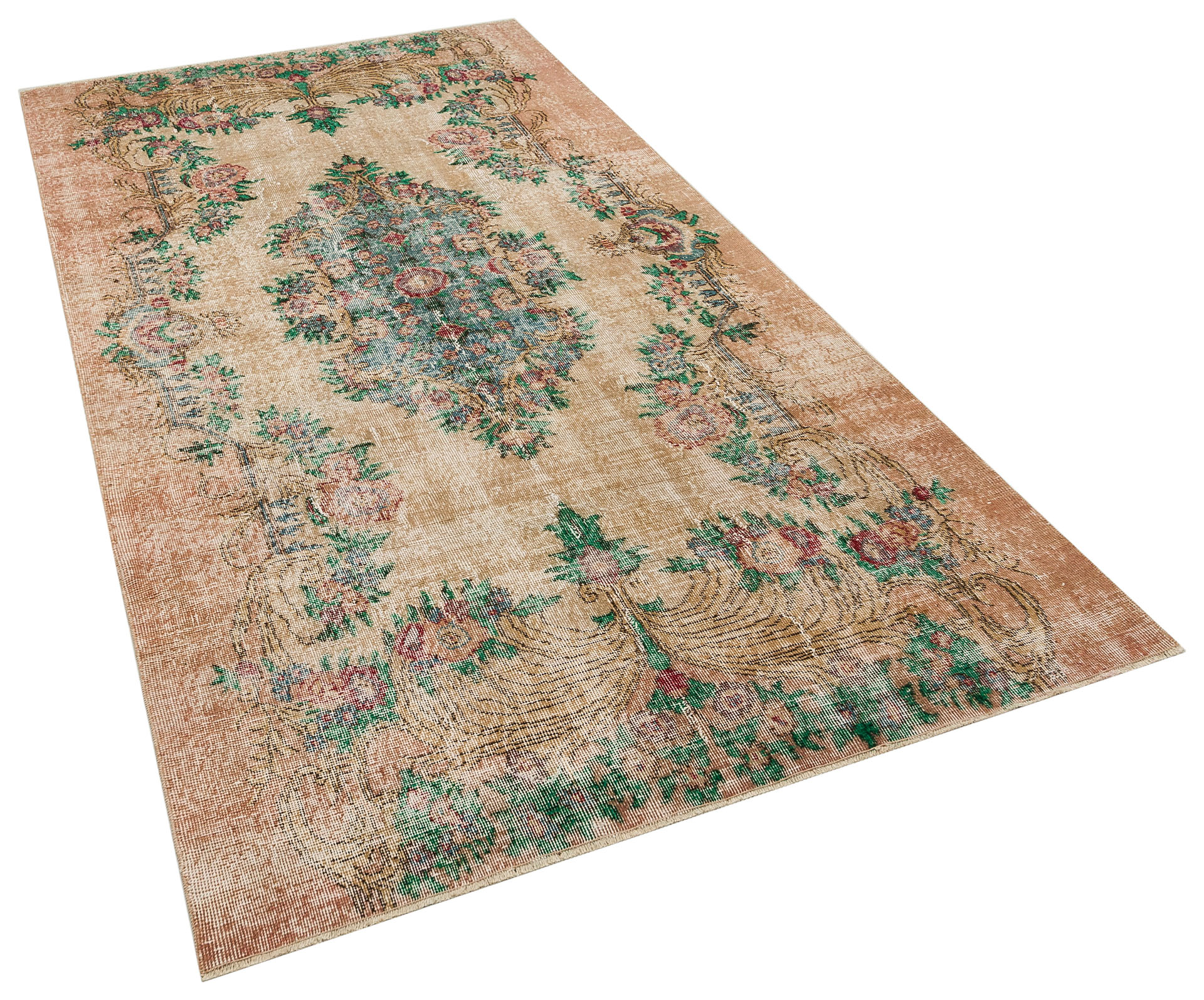 Prensip ve Efsane Eskitme Vintage Halı 149 x 277 cm 10216 - Görsel 11