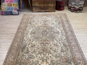 Rüya Gibi Eskitme Vintage Halı 162 x 250 cm 10218