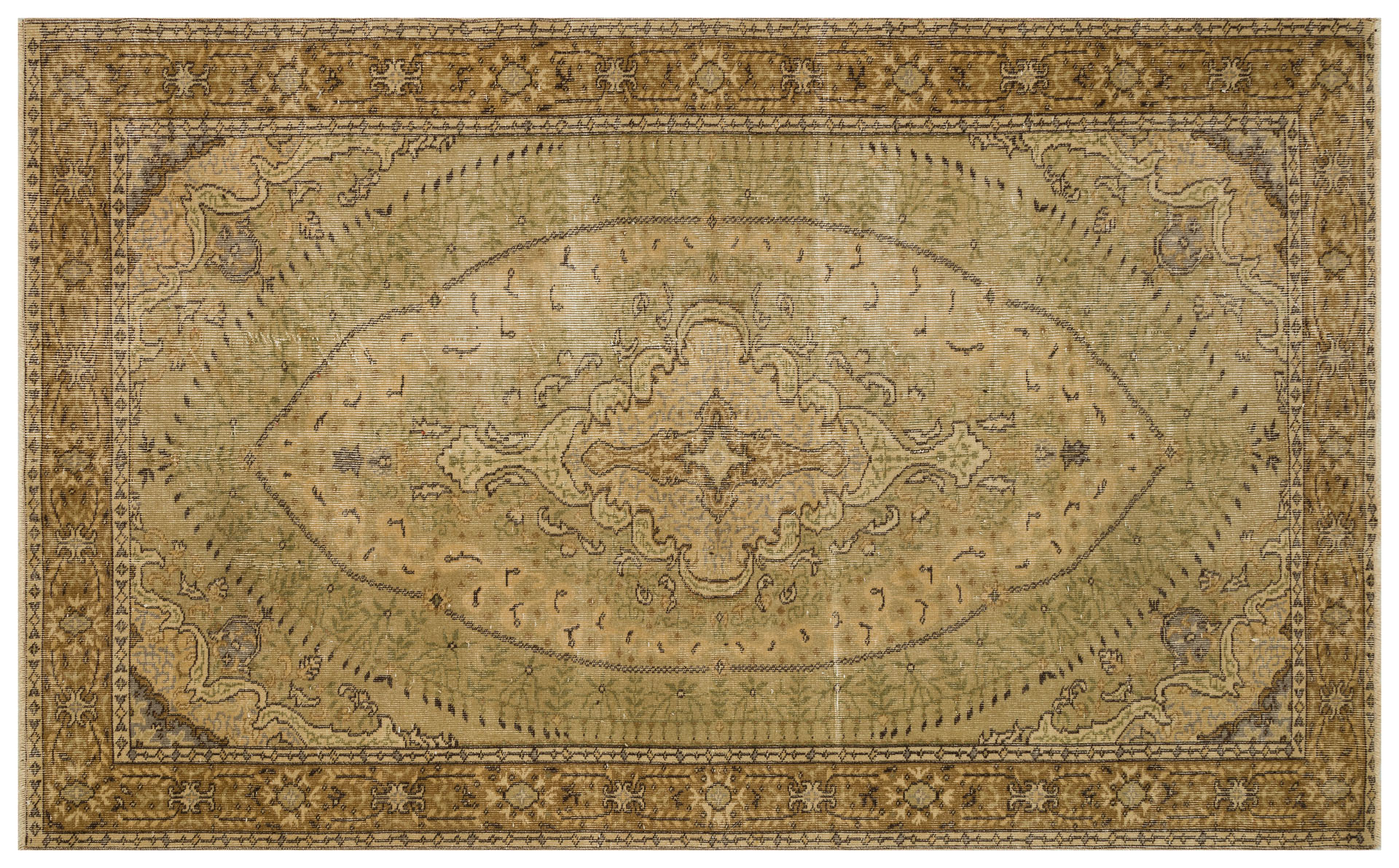 Demirci Eskitme Vintage Halı 173 x 277 cm 10219 - Görsel 9