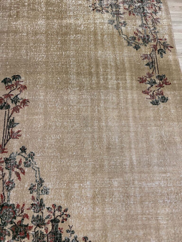 Milas Distressed Vintage Rug, detail view 5, handmade rug, SKU 10220