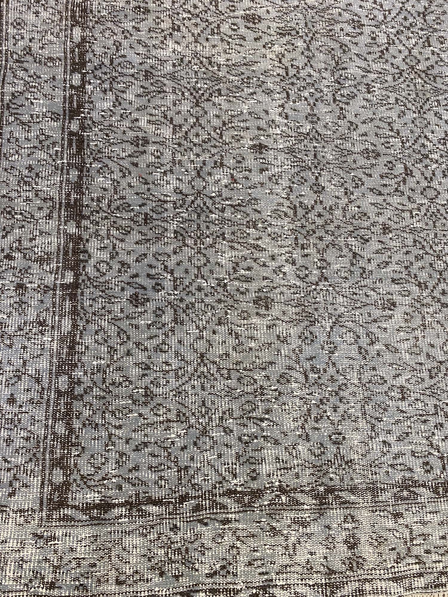 Anatolian Distressed Vintage Rug — detail view 3, handmade vintage rug