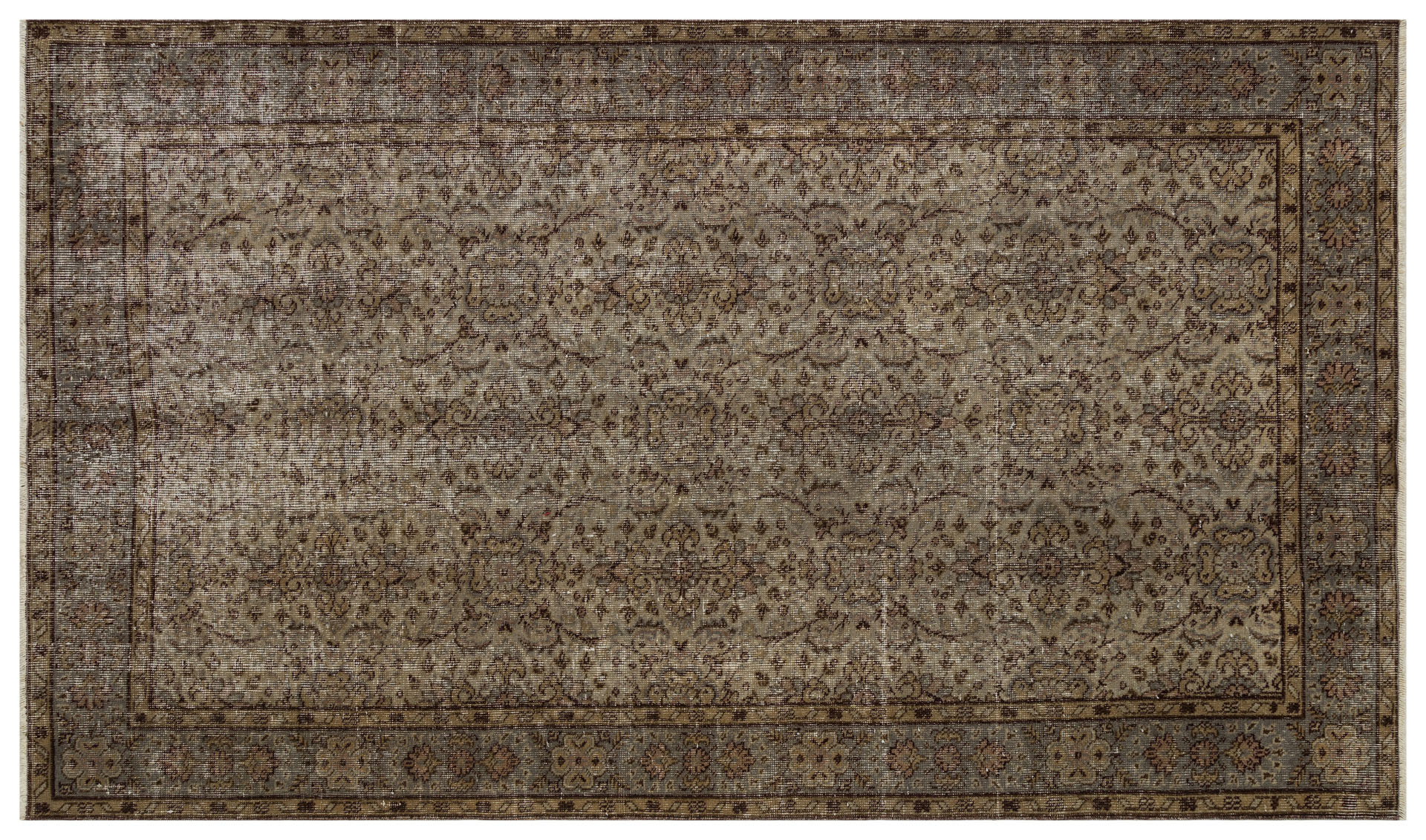 Eskitme Eskitme Vintage Halı 148 x 254 cm 10239 - Görsel 8