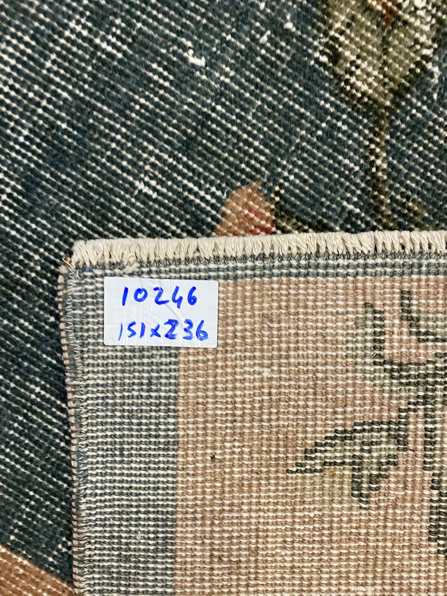 Osmanlı Eskitme Vintage Halı 151 x 236 cm 10246 - Görsel 7