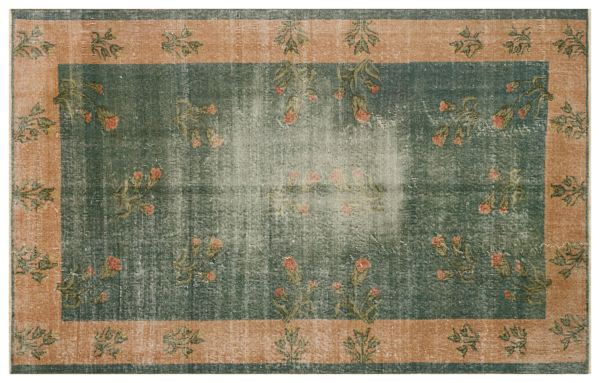 Osmanlı Eskitme Vintage Halı 151 x 236 cm 10246 - Görsel 8