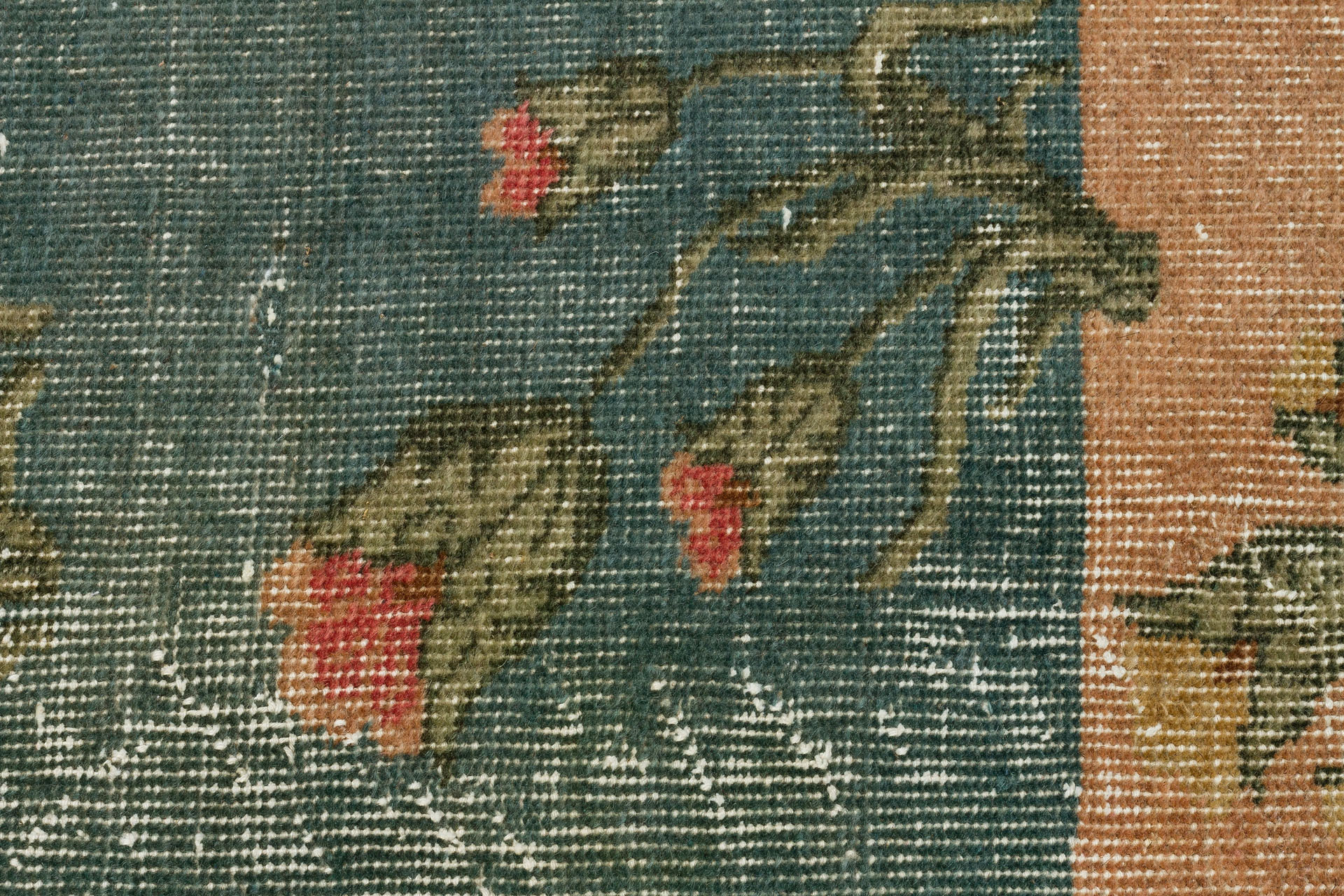 Osmanlı Eskitme Vintage Halı 151 x 236 cm 10246 - Görsel 10