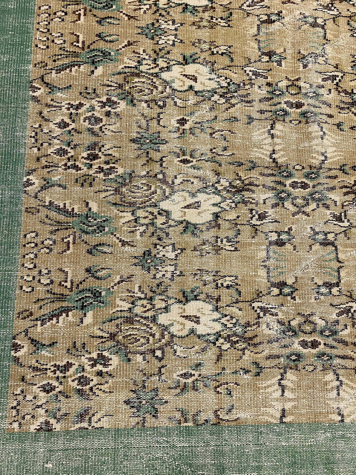 Anatolian Distressed Vintage Rug — detail view 3, handmade vintage rug
