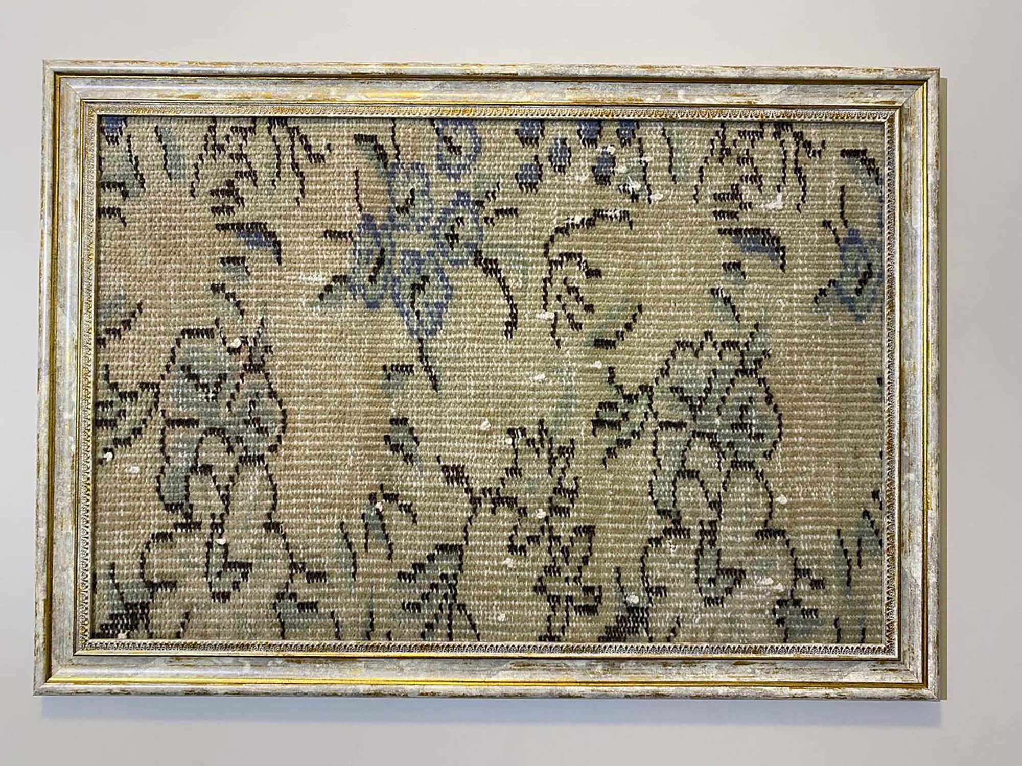 Antik Halıların Ruhunu Taşıyan Yün Sanat 50x70cm T015 - Görsel 7