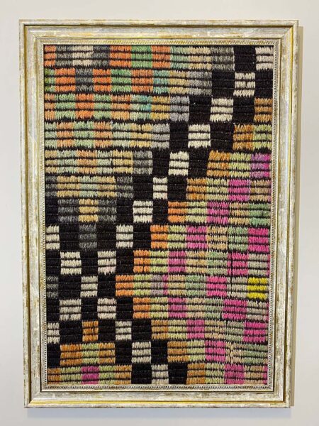 A Masterpiece Inspired by Turkish Rugs, vintage rug, Vintage, hand-knotted cotton, size 50 × 70 cm, from Bursa
