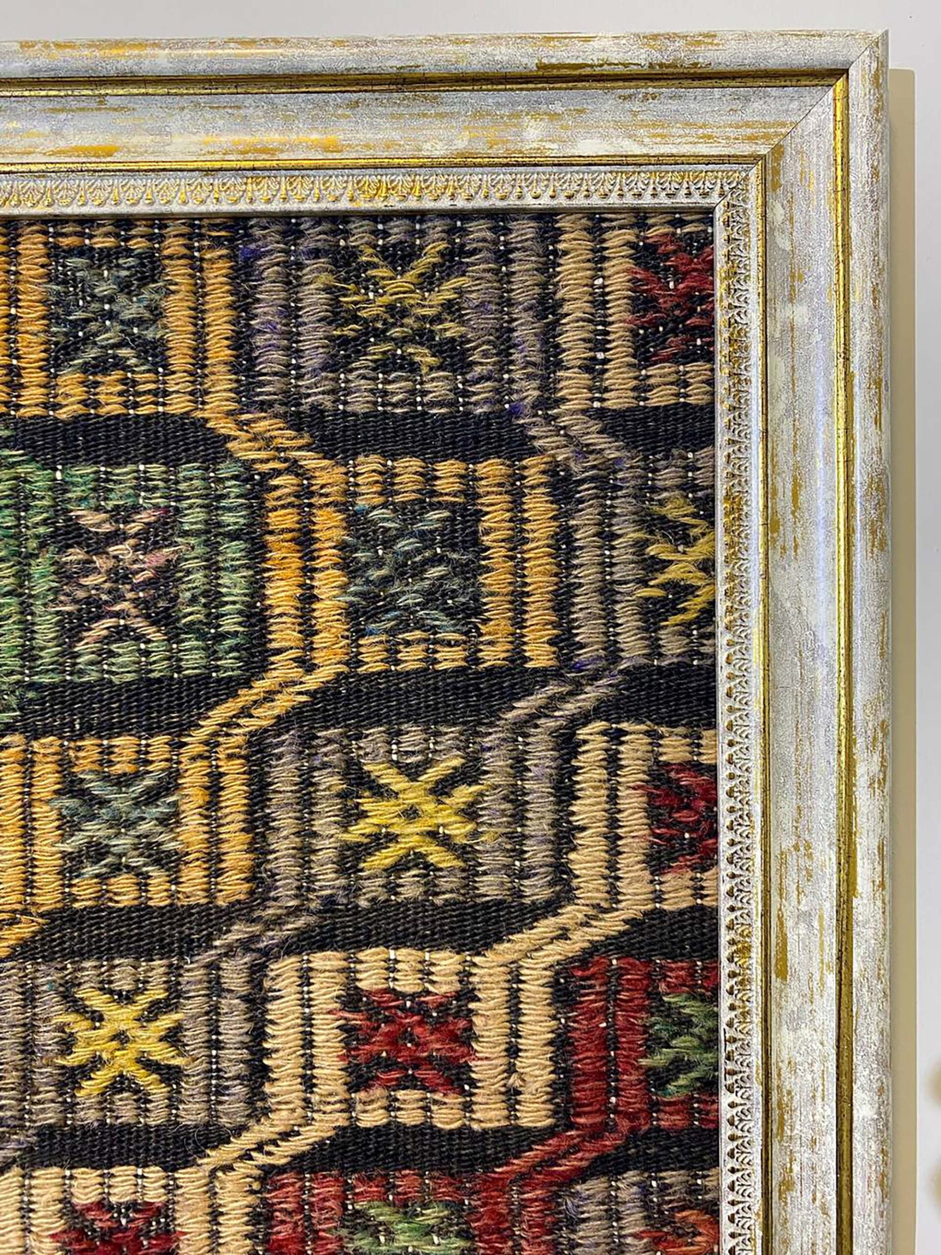 A Work Where Traditional Craft and Art Converge — detail view 4, vintage vintage rug