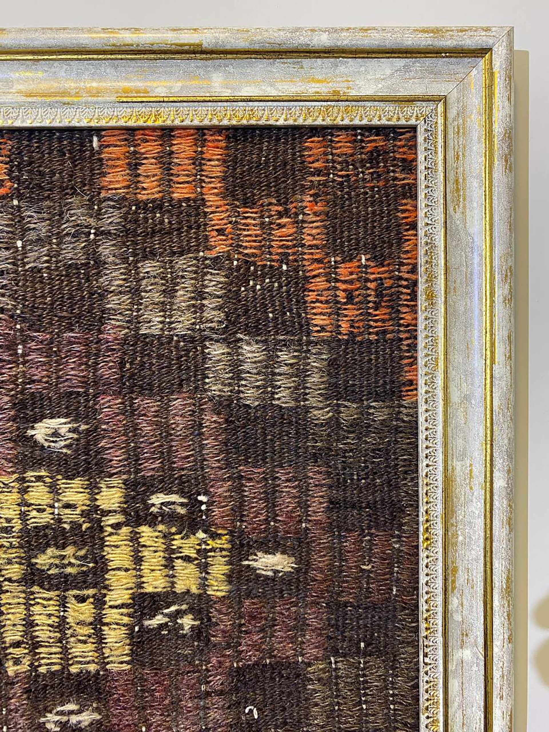 Breezes of Anatolia: Wool Painting — detail view 5, vintage vintage rug