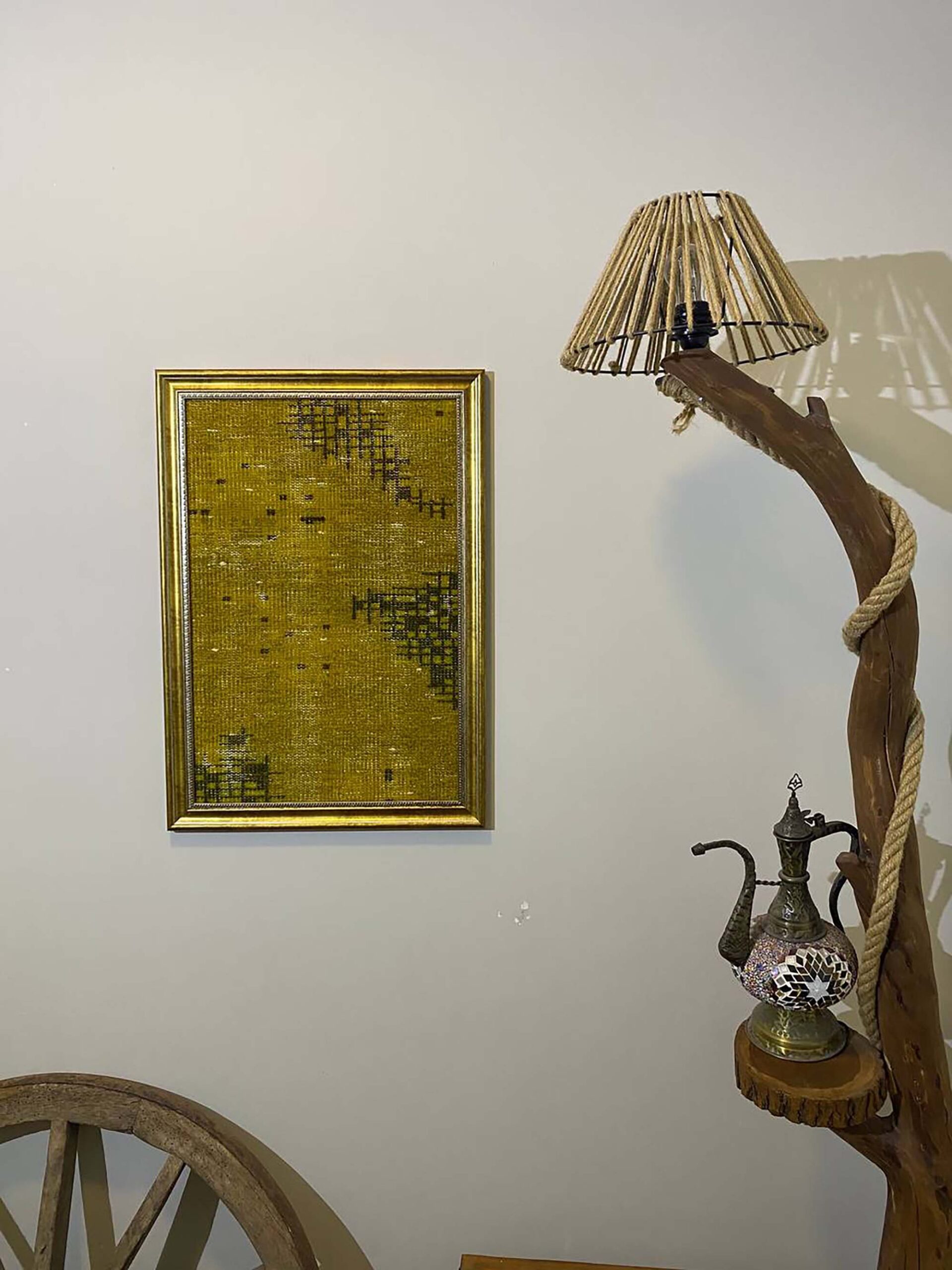 Eski Türk Halısının Hikayesini Anlatan Tablo 50x70cm T030 - Görsel 8