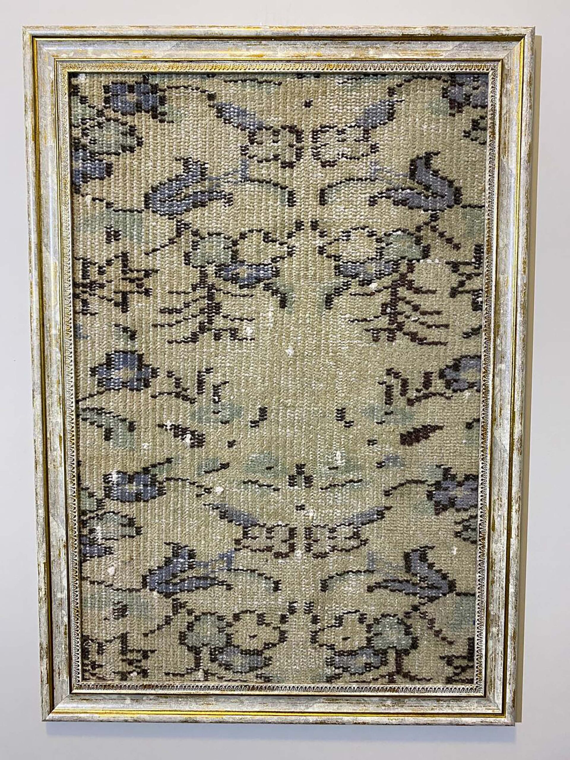 Türk Halısından İlham Alan Sanat Şaheseri 50x70cm T037