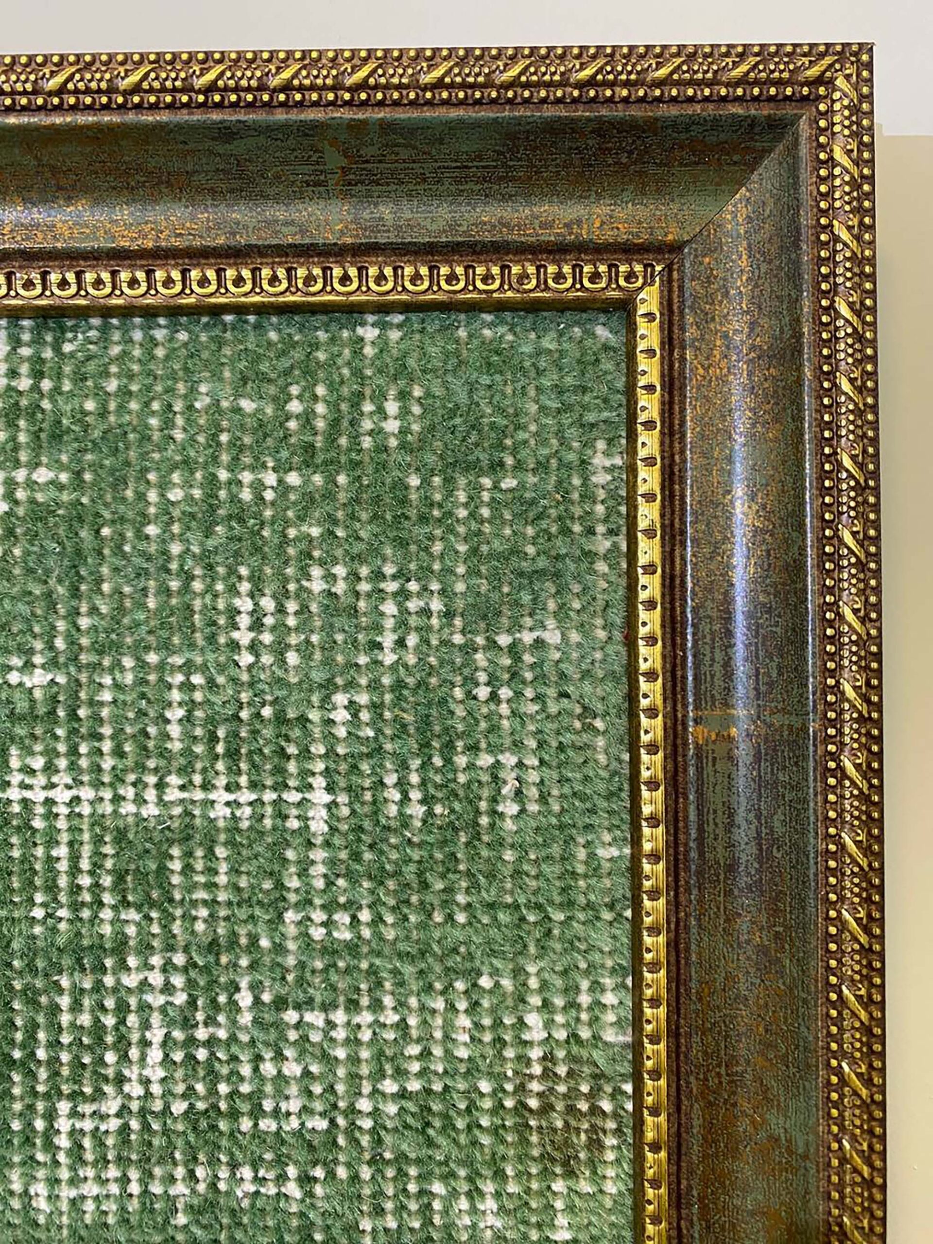 "Soft Traces of Time" Painting — detail view 4, vintage vintage rug