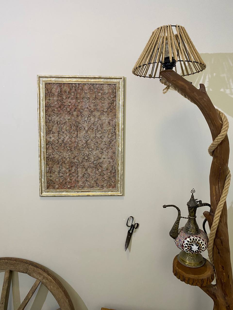A Work Where Traditional Crafts and Art Meet — detail view 4, vintage vintage rug