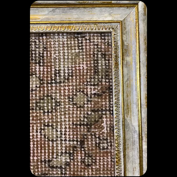 A Work Where Traditional Crafts and Art Meet — detail view 5, vintage vintage rug