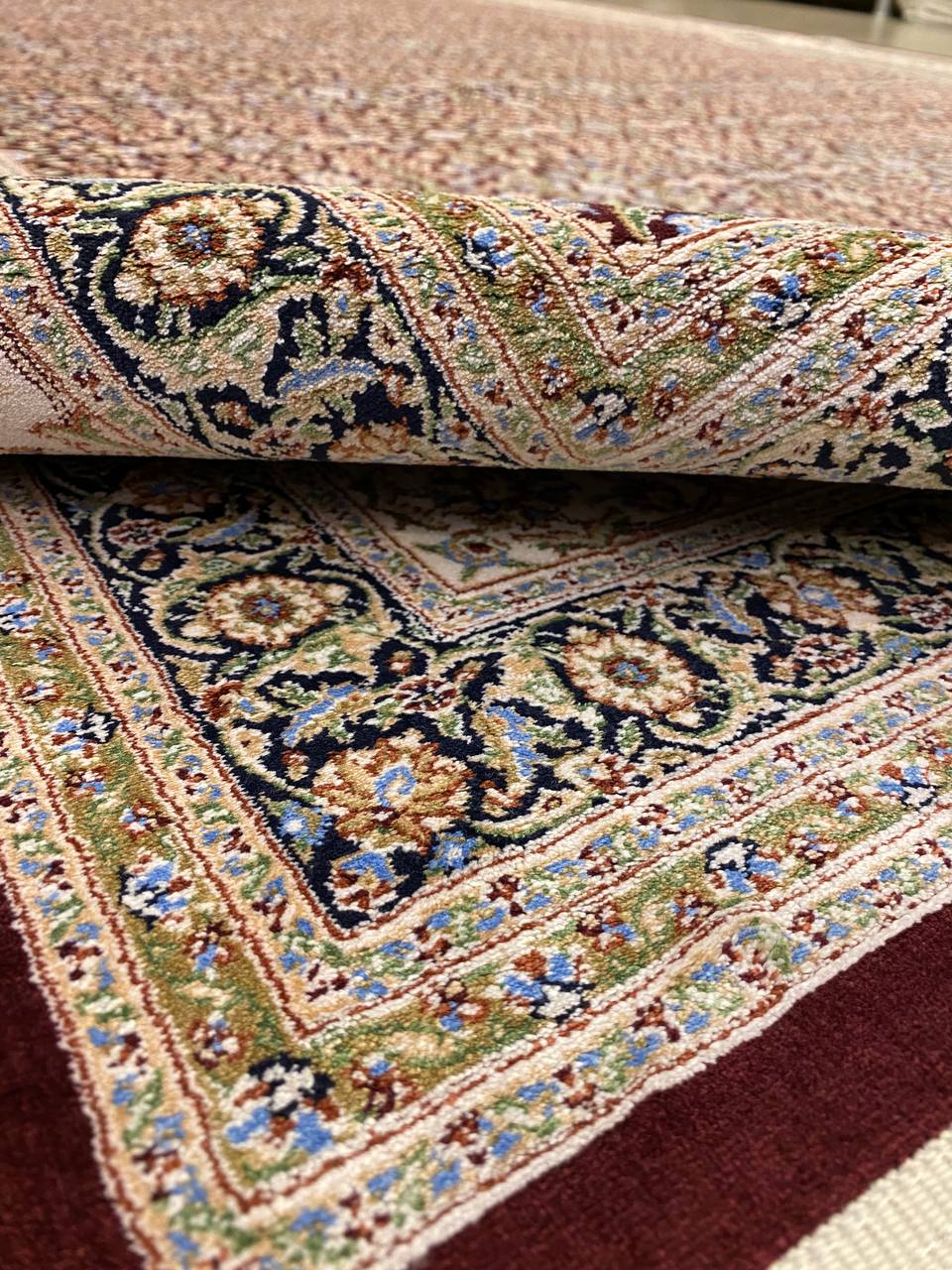Opulent Charm Sumer Rug — detail view 3, machine vintage rug