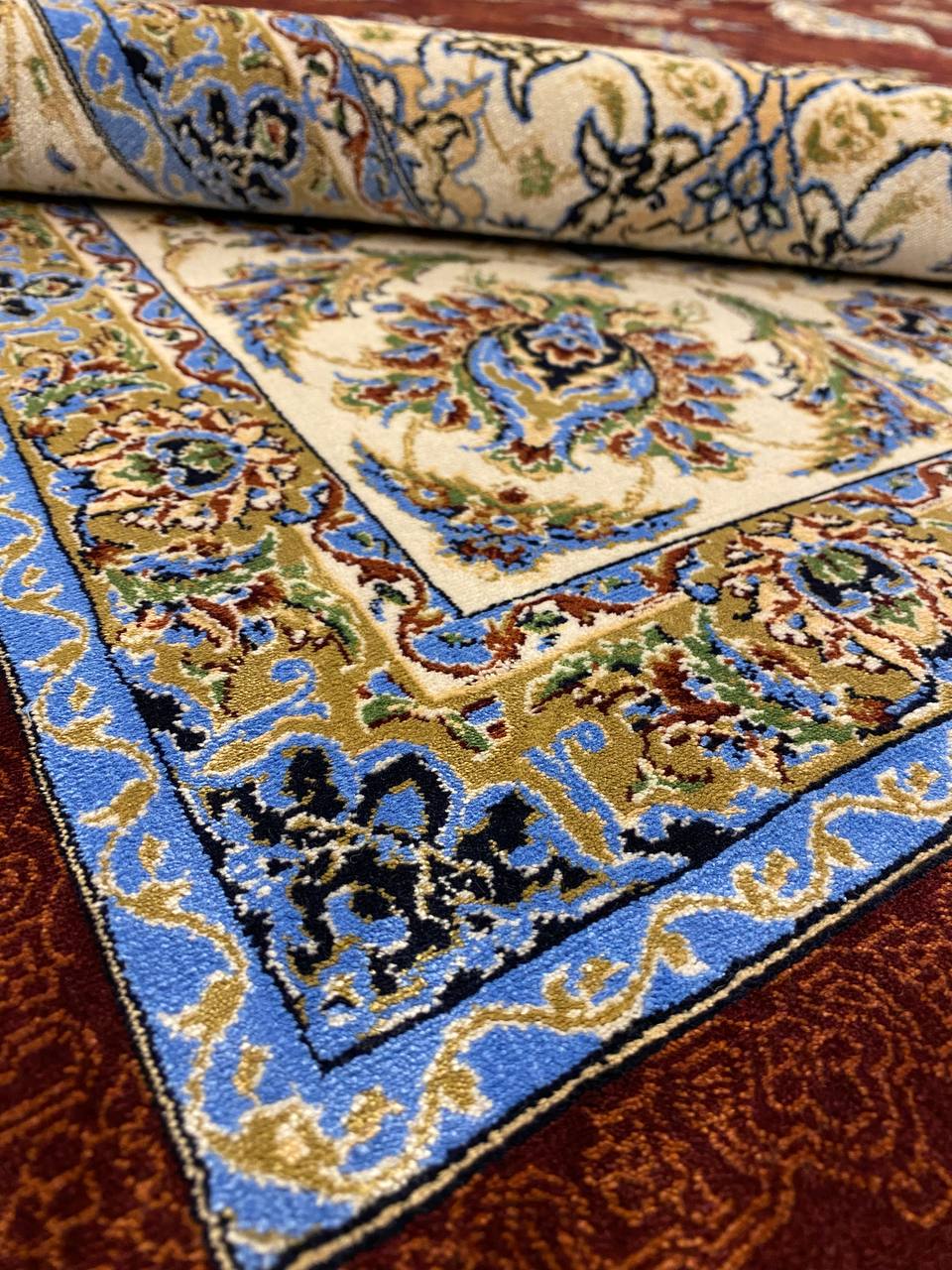 Modern Sumer Rug — detail view 3, machine vintage rug