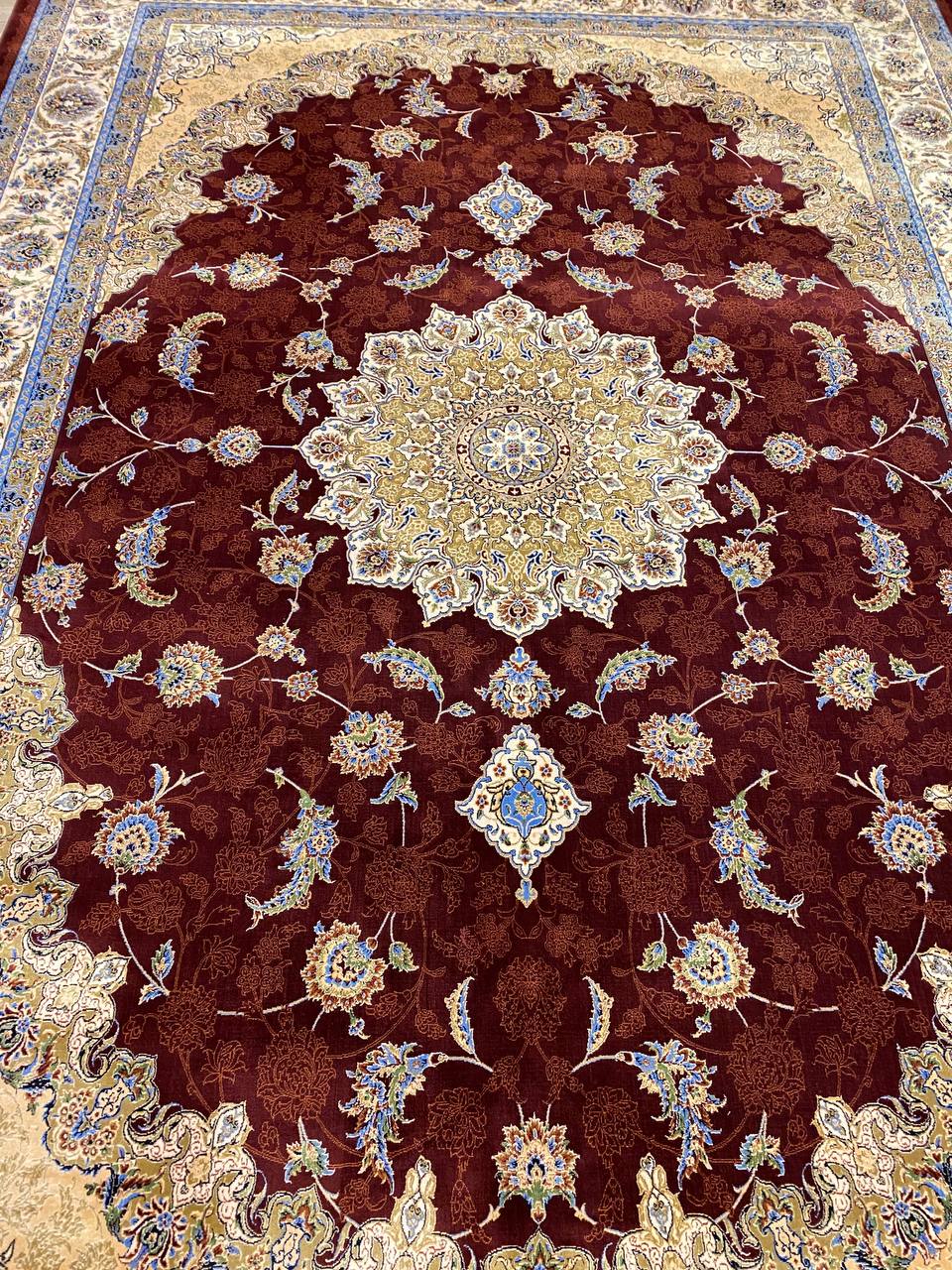 Modern Sumer Rug — detail view 5, machine vintage rug