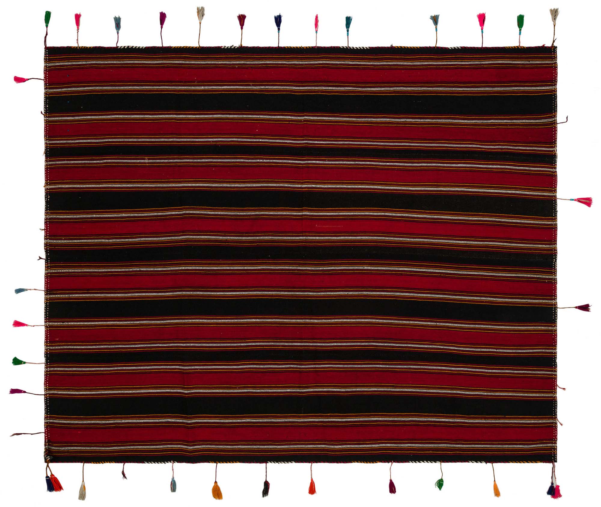 Isparta Handmade Kilim — detail view 2, kilim vintage rug