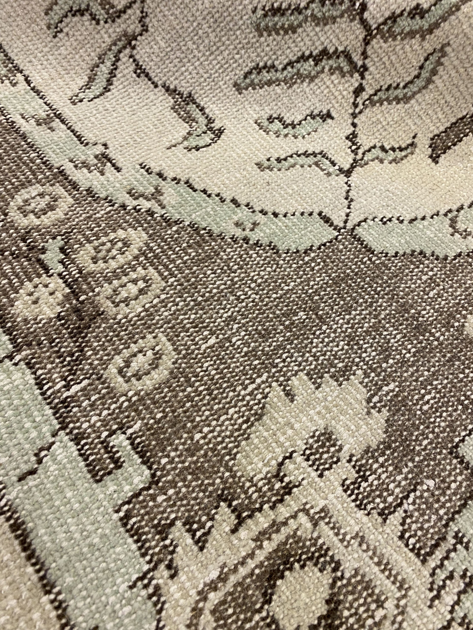 Unique Handmade Rug — detail view 3, handmade vintage rug