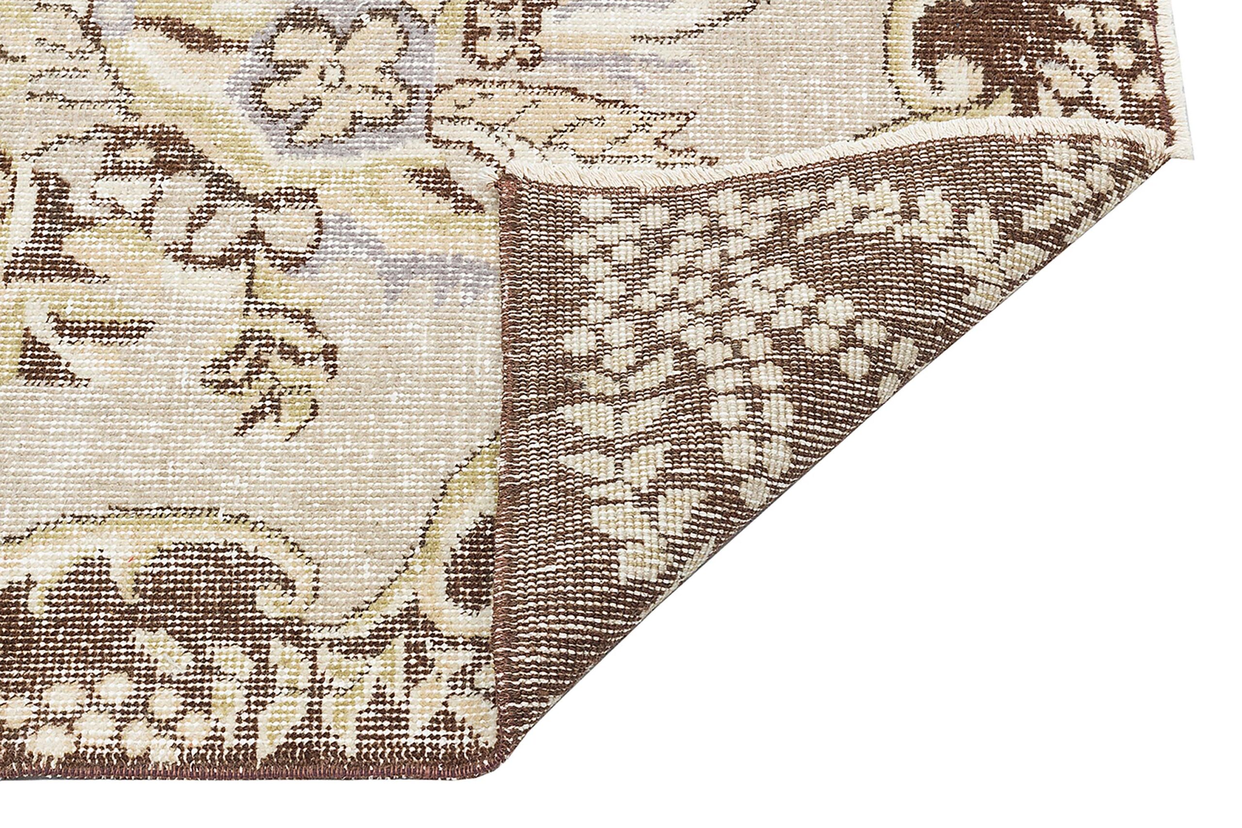 Turkish Handwoven Rug in the Demirci Style — detail view 3, handmade vintage rug