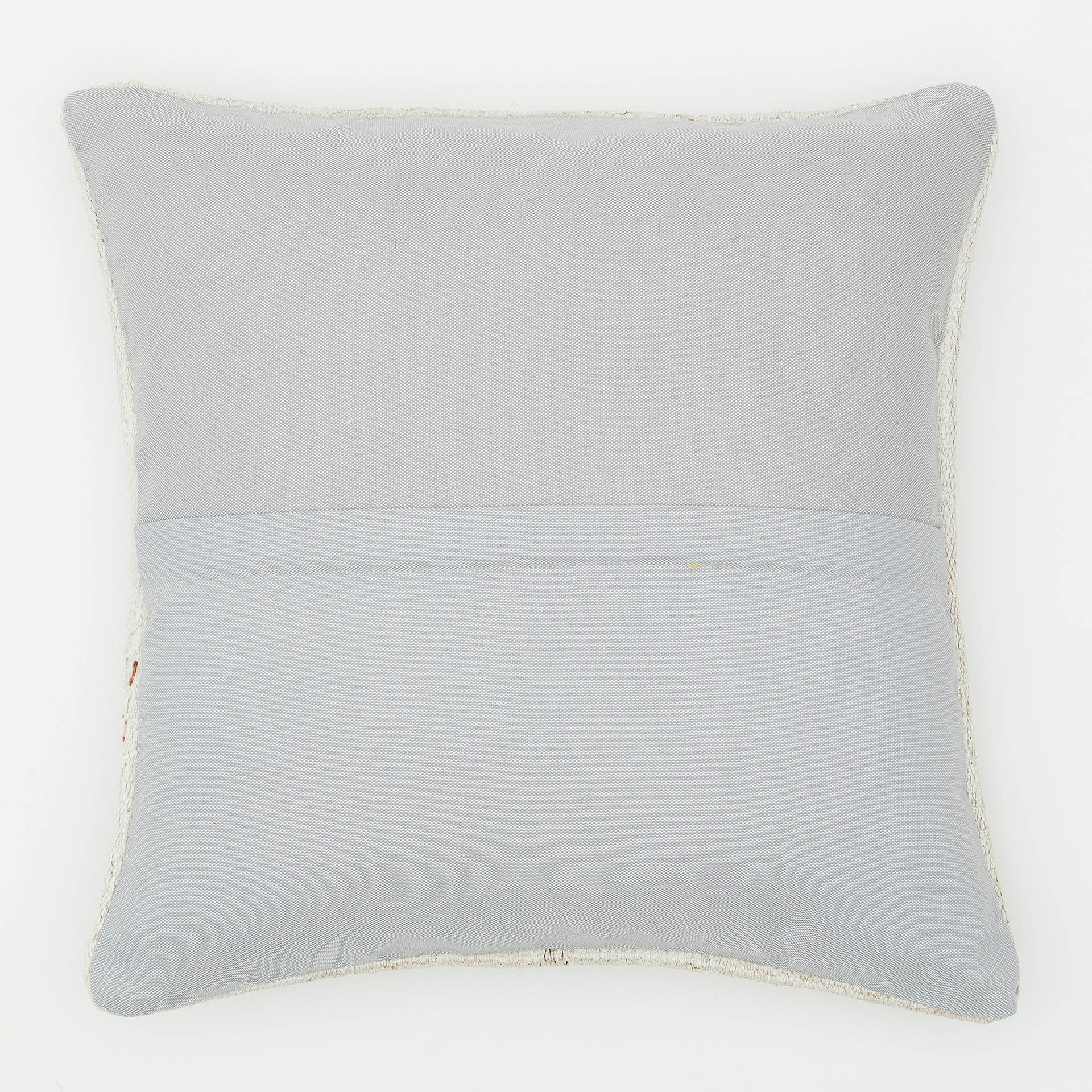 Hand-Woven Pillowcase — detail view 2, kilim vintage rug
