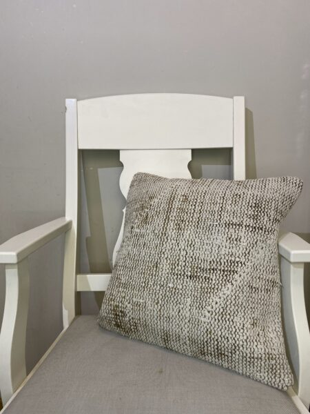 Hand-Woven Pillowcase, Kilim rug, silk wool/weave, size 45 × 45 cm, from Sivas, SKU 101